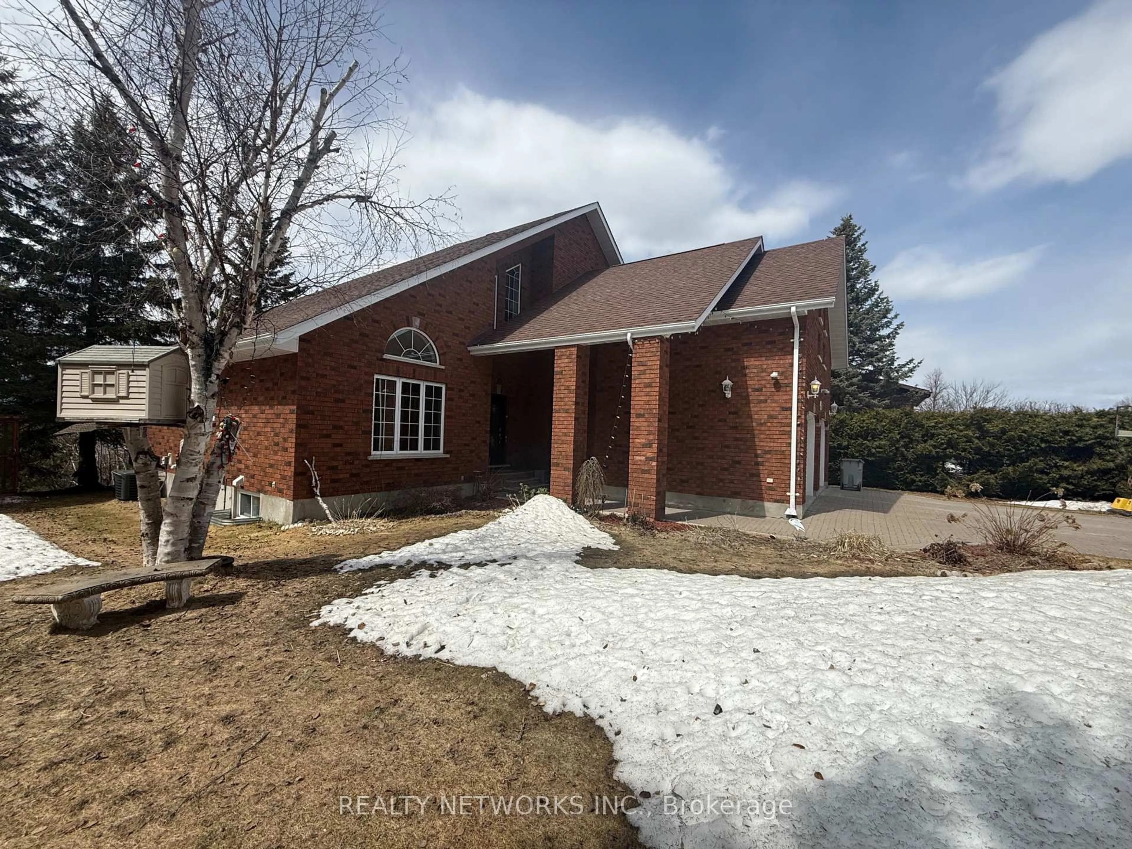Home with brick exterior material, building for 1210 Lavigne Blvd, Timmins Ontario P4N 8M7