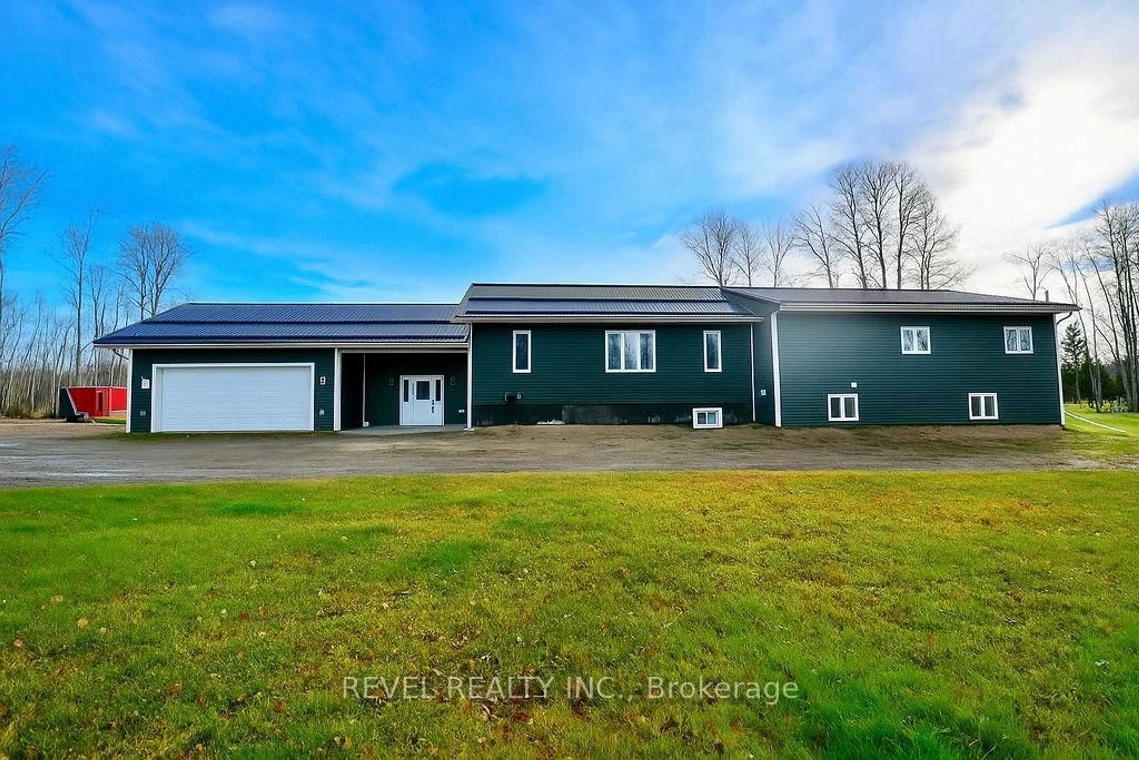 A pic from outside/outdoor area/front of a property/back of a property/a pic from drone, building for 2449 Kraft Creek Rd, Timmins Ontario P4N 7C3