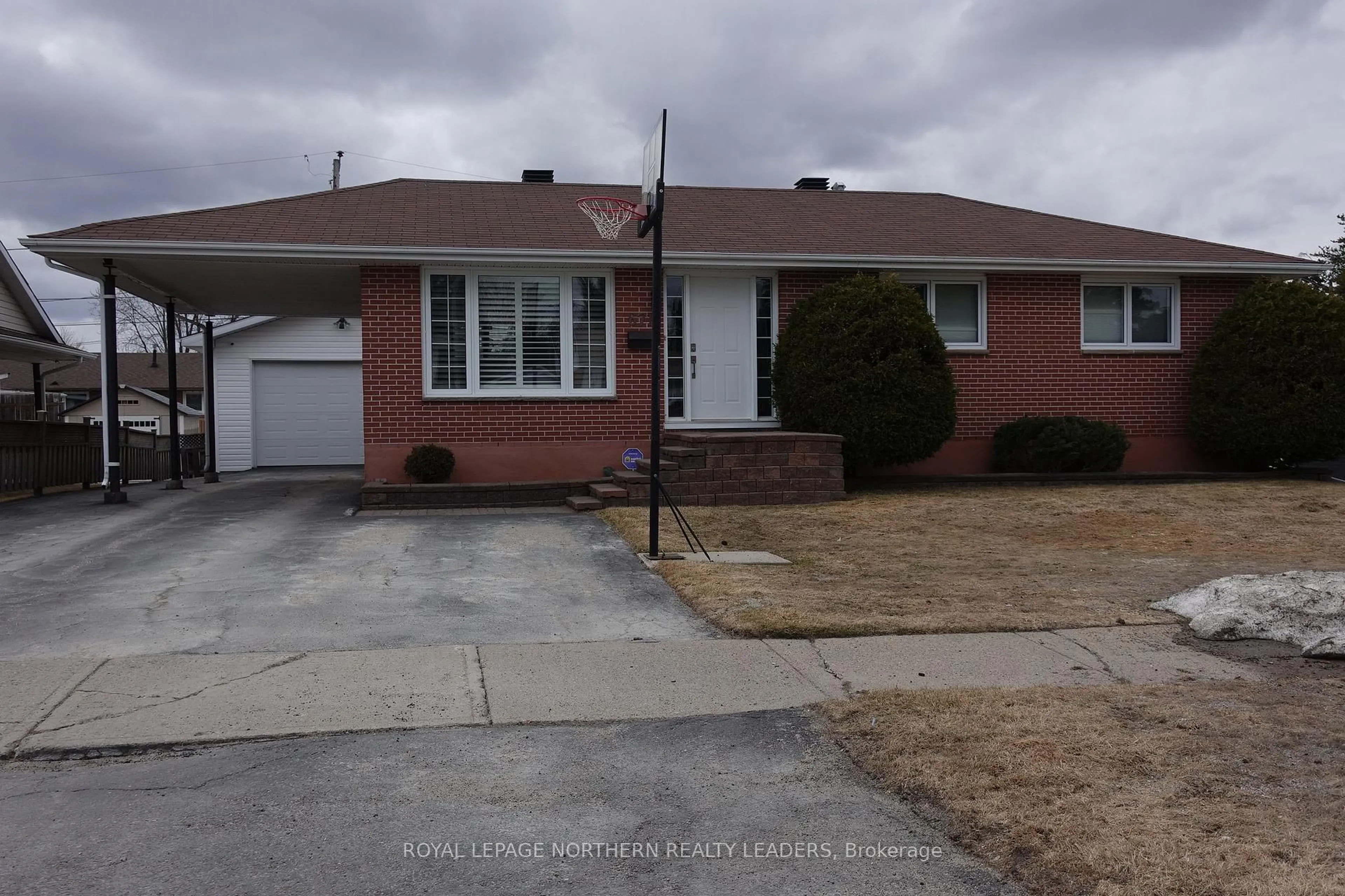 Home with brick exterior material, street for 671 Melrose Blvd, Timmins Ontario P4N 5H9