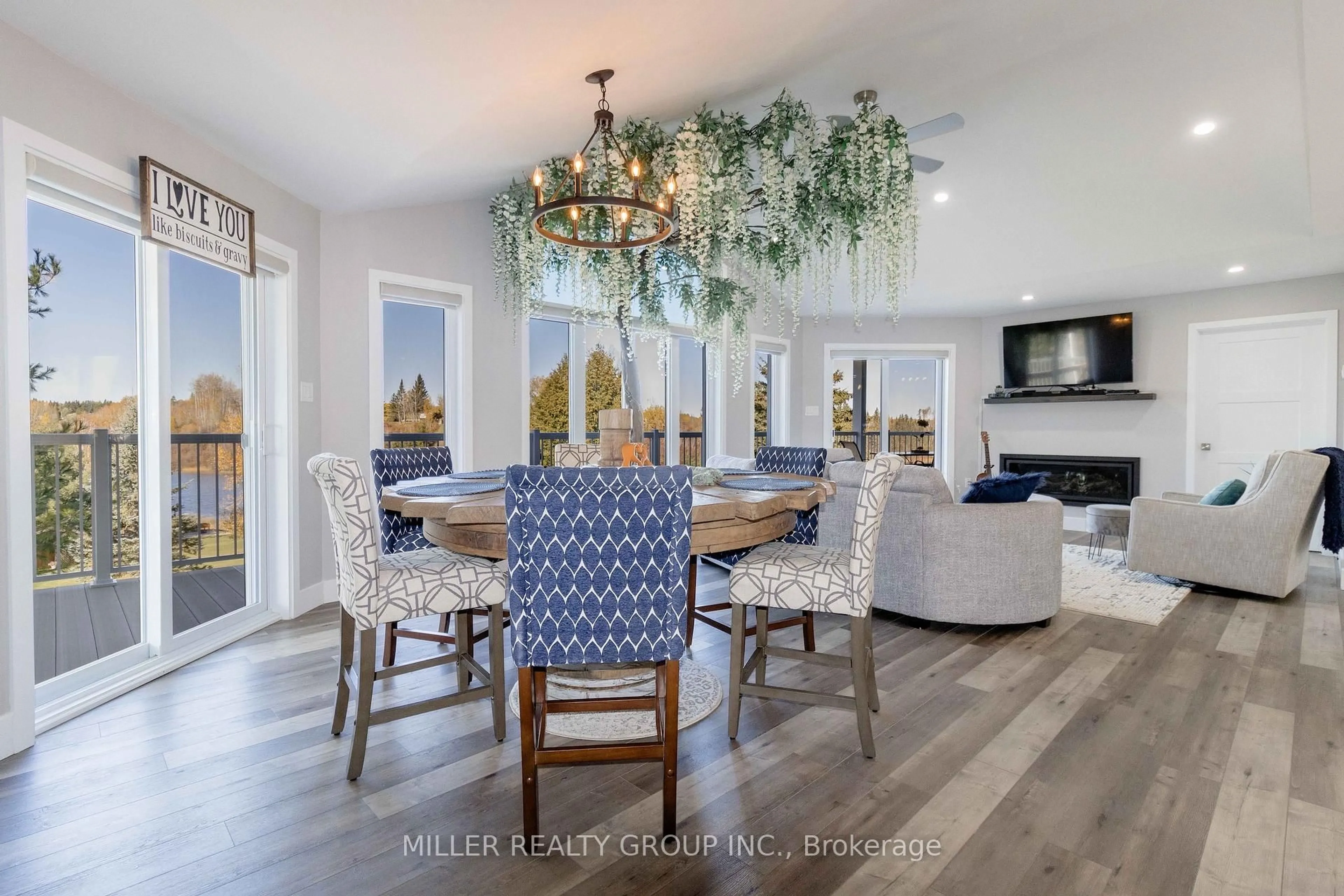 Open concept kitchen, unknown for 2 Lakeshore Ave, Englehart Ontario P0J 1B0