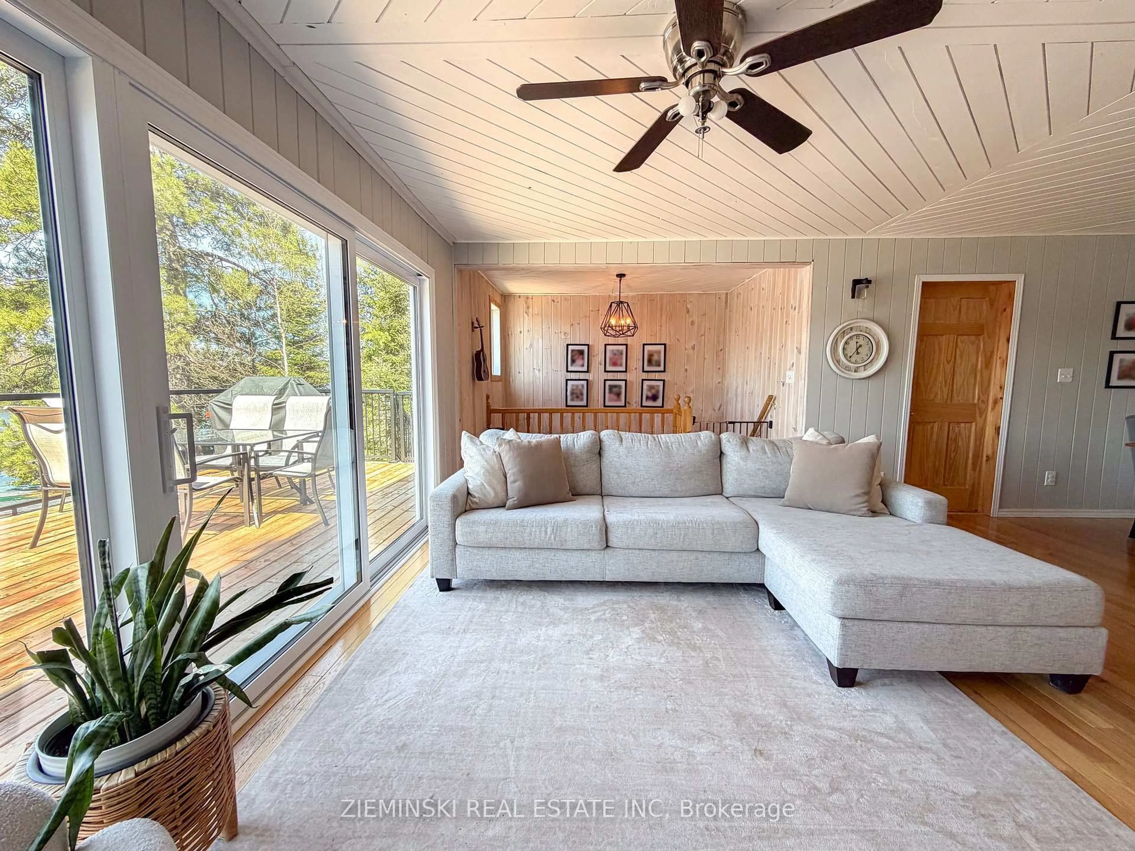 Living room with furniture, unknown for 435 Esker Rd, Timmins Ontario P0N 1A0