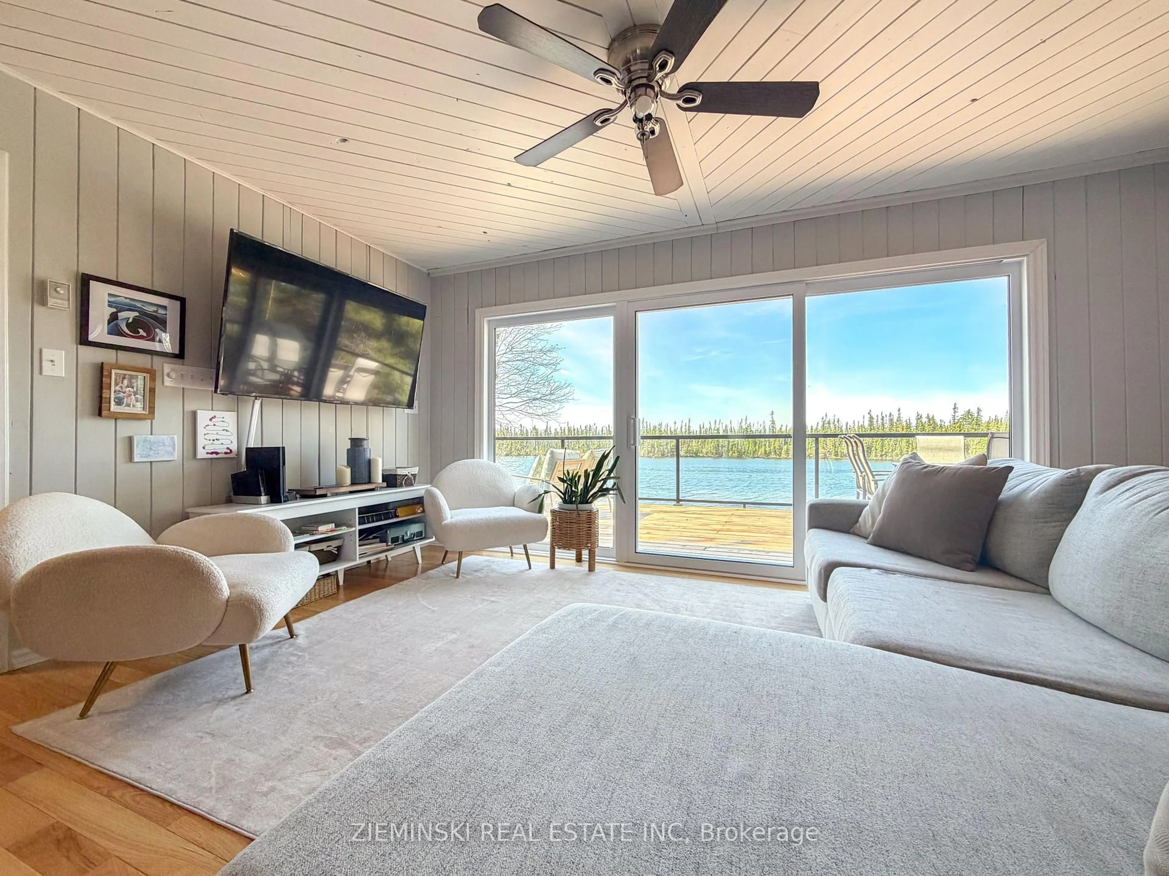 Living room with furniture, unknown for 435 Esker Rd, Timmins Ontario P0N 1A0