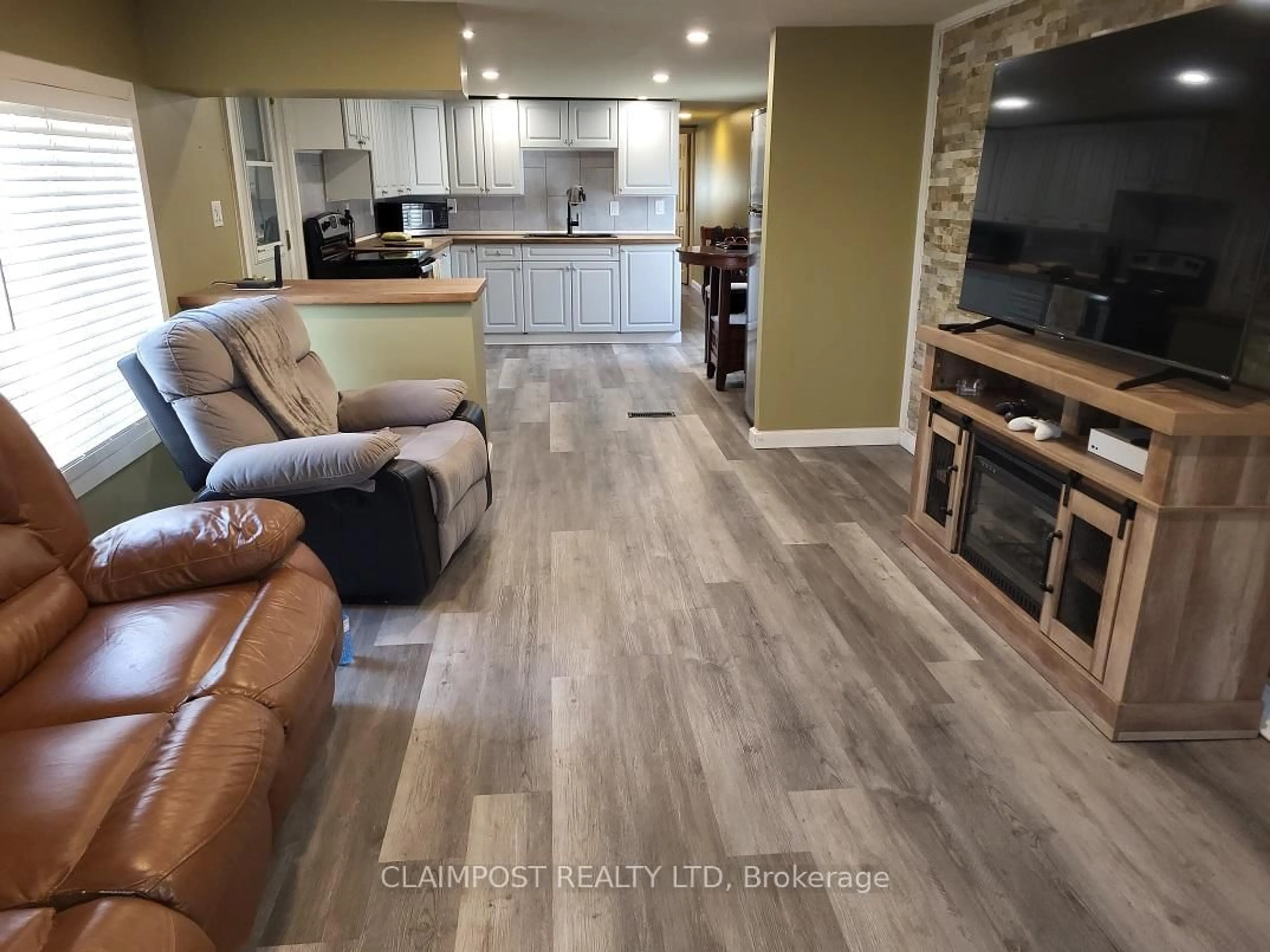 Open concept kitchen, unknown for 2 Notre Dame Pl, Timmins Ontario P4R 0C9