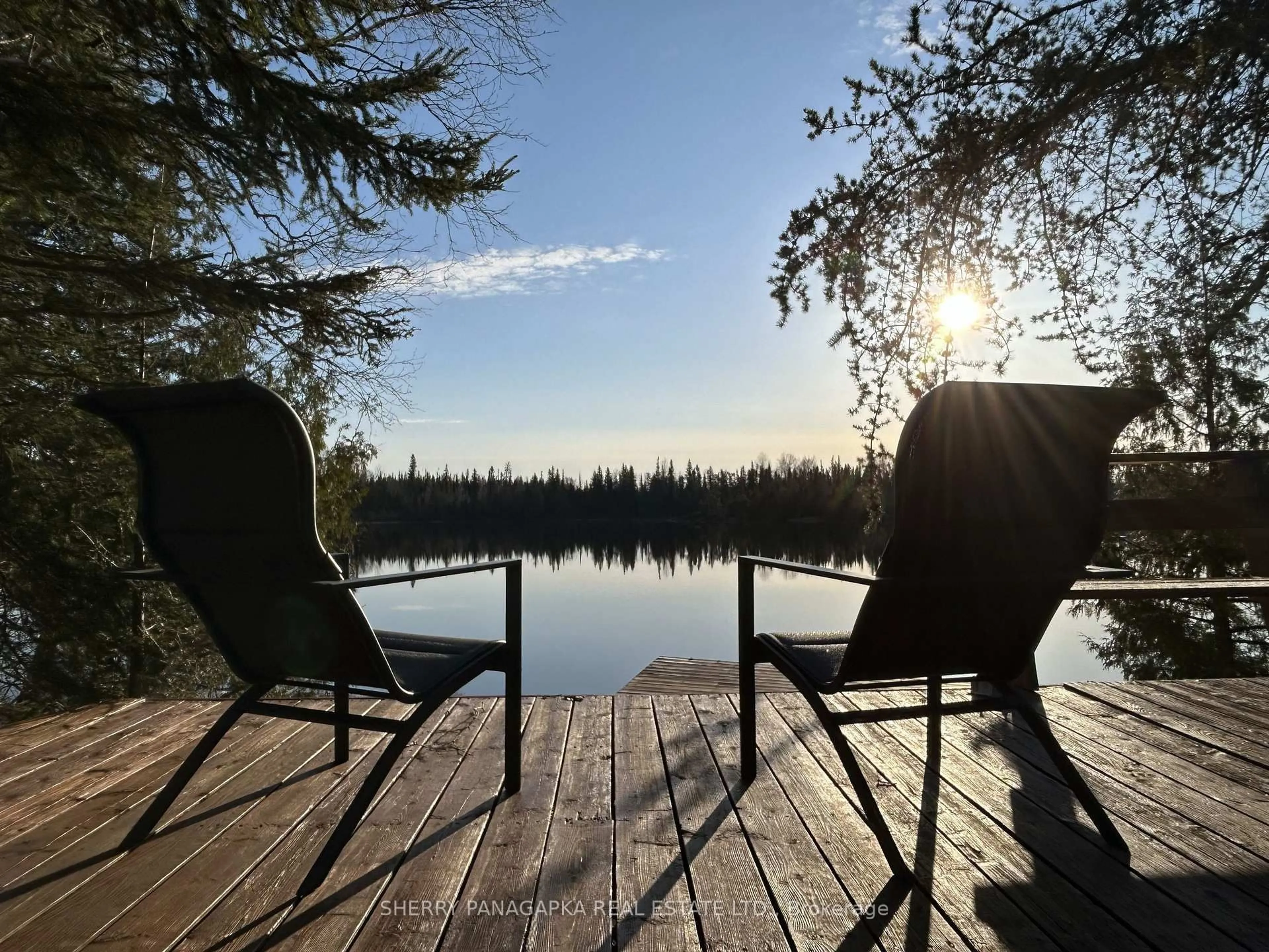 Patio, water/lake/river/ocean view for 512 South Bay Rd, Kirkland Lake Ontario P0K 1T0