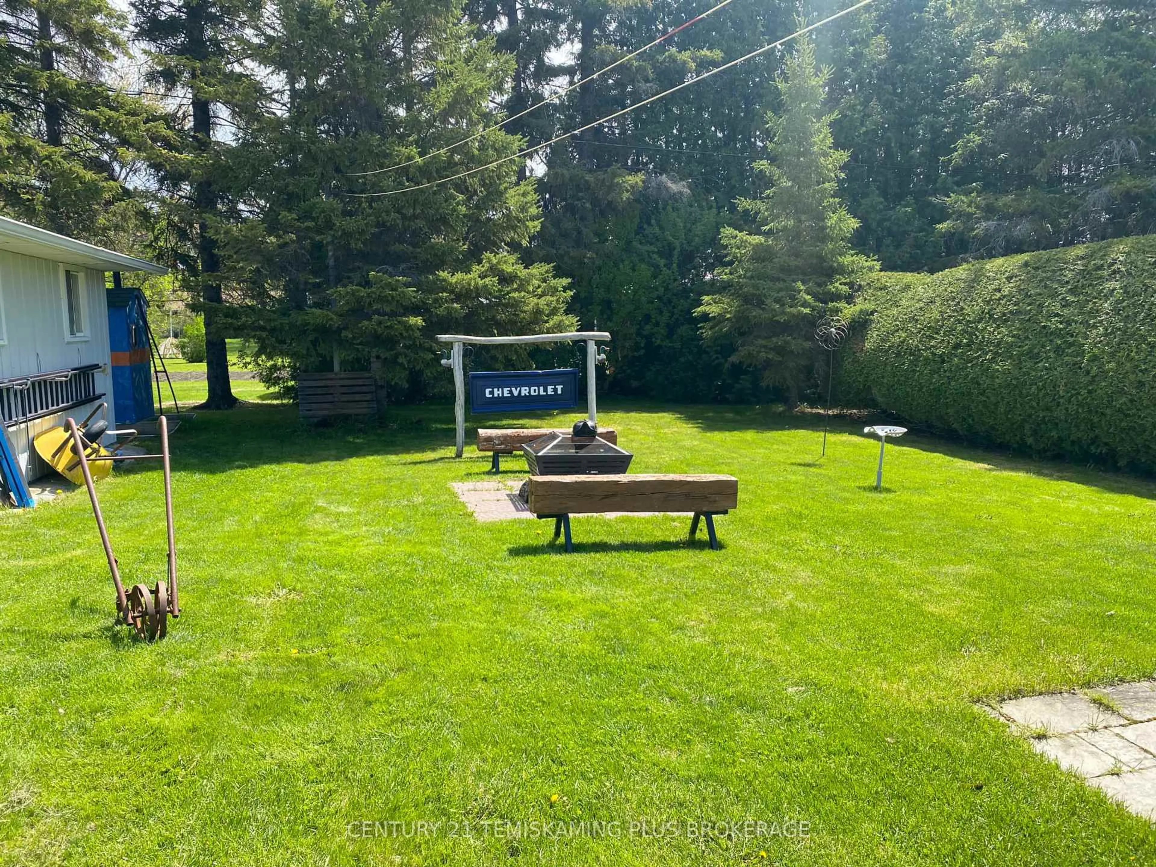 A pic from outside/outdoor area/front of a property/back of a property/a pic from drone, unknown for 249 Rebecca St, Temiskaming Shores Ontario P0J 1P0