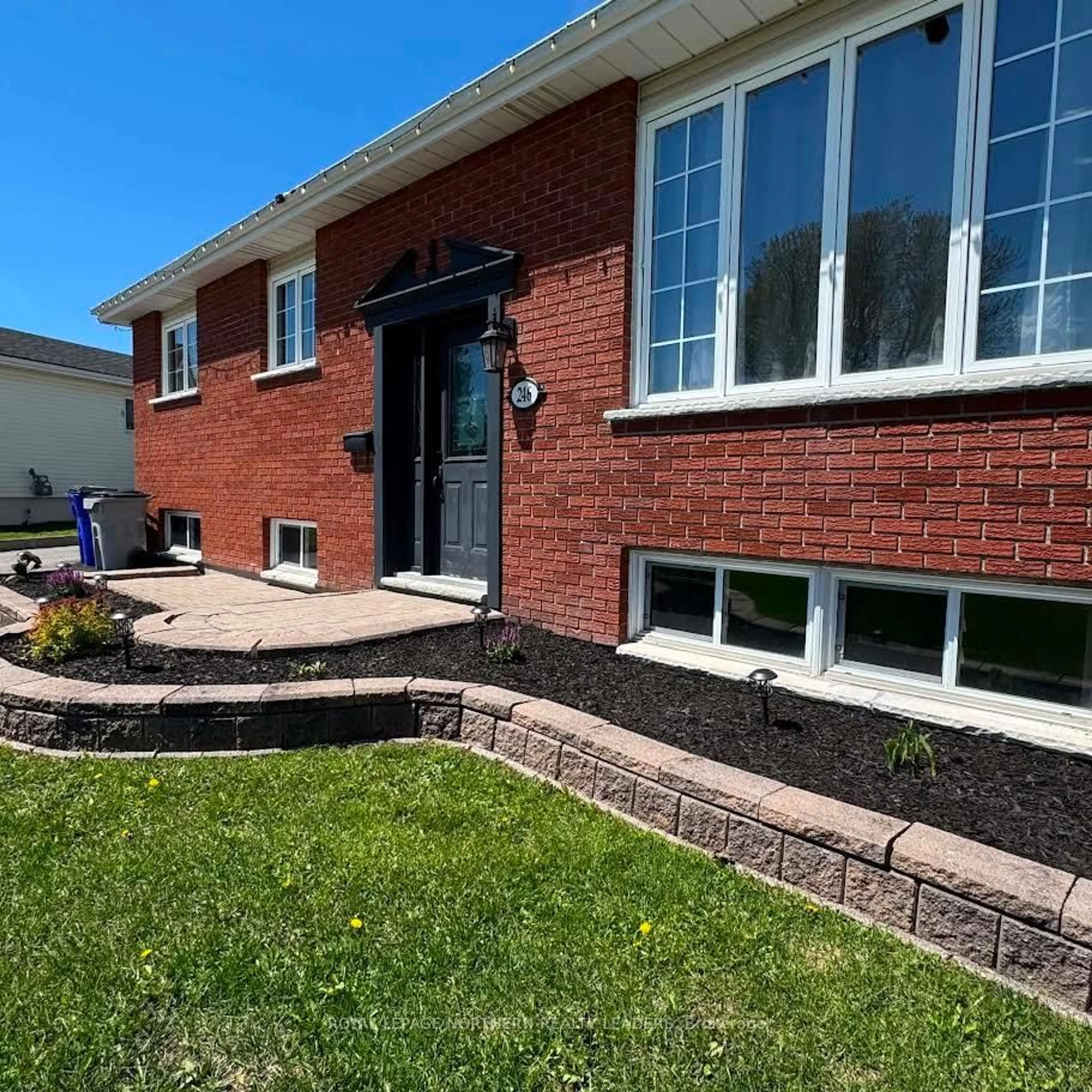 Home with brick exterior material, street for 246 Timcor Cres, Timmins Ontario P4R 1C7