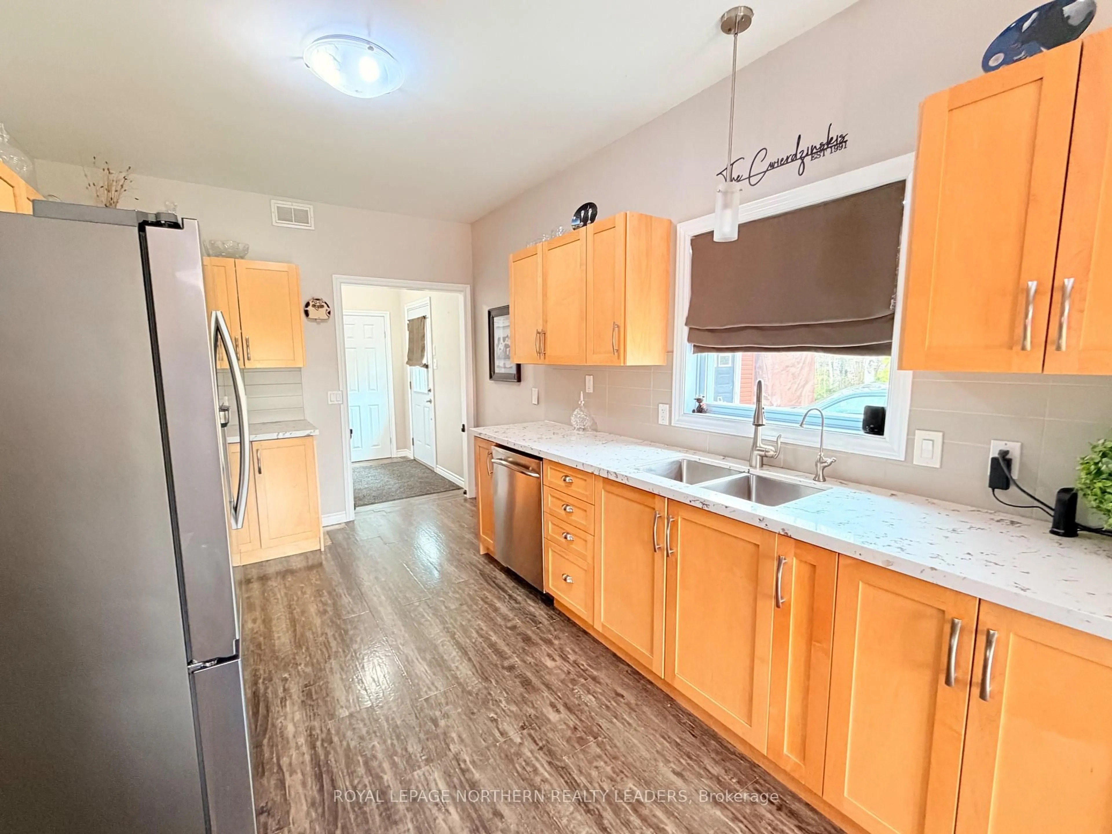 Open concept kitchen, unknown for 724 Finn Rd, Timmins Ontario P0N 1A0