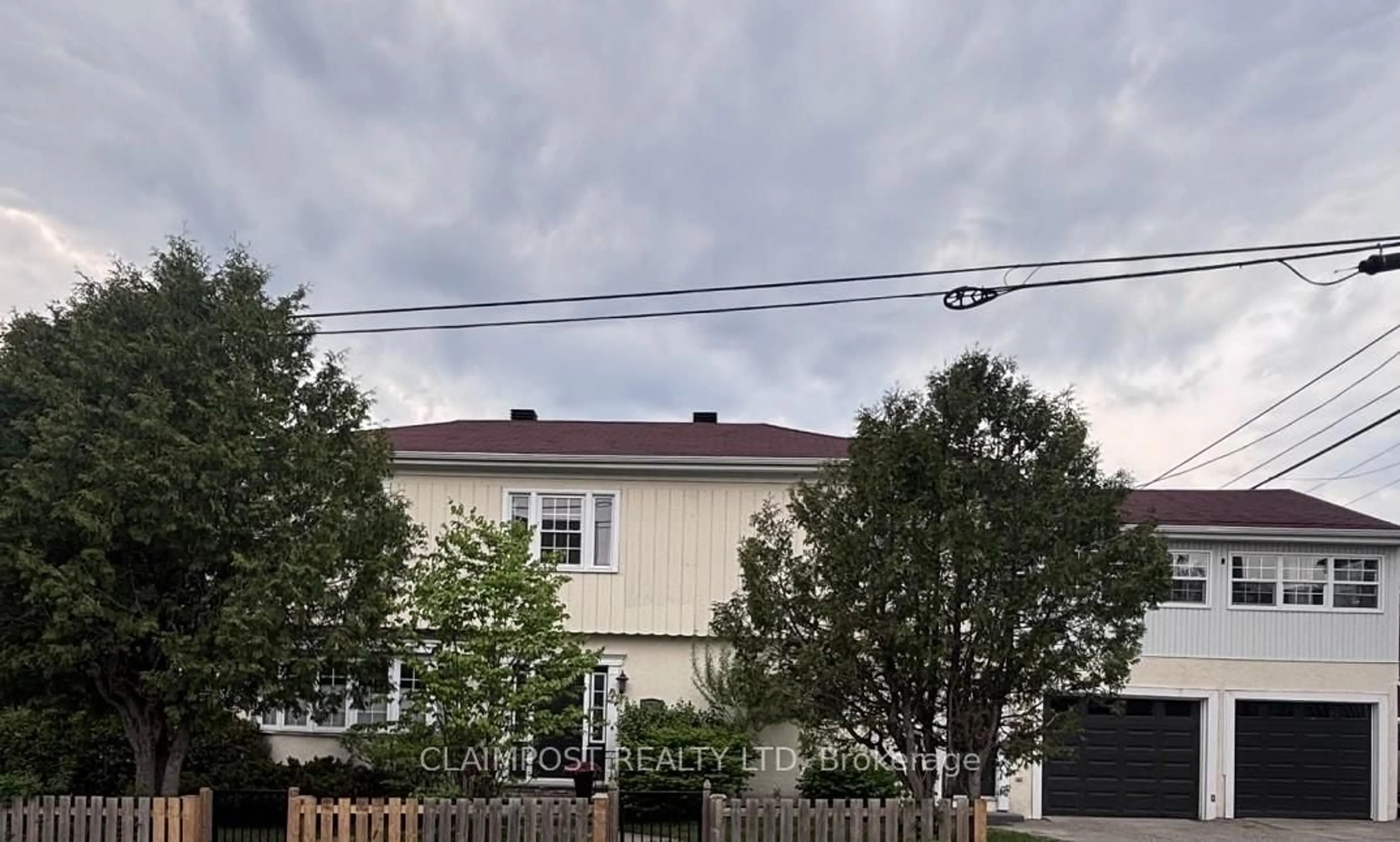 A pic from outside/outdoor area/front of a property/back of a property/a pic from drone, street for 328 Sixth Ave, Timmins Ontario P4N 5N3