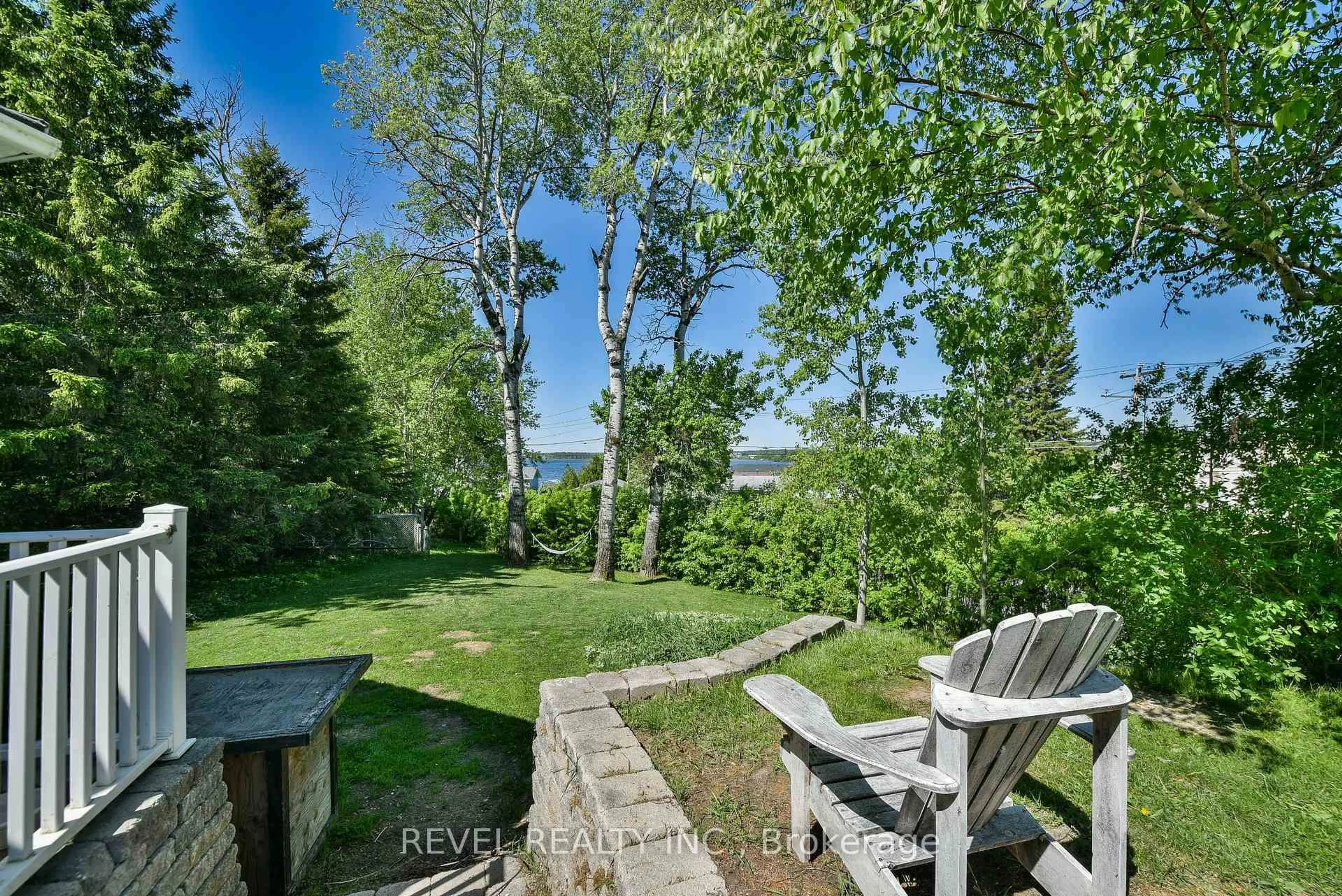Patio, water/lake/river/ocean view for 203 Dixon St, Timmins Ontario P0N 1C0