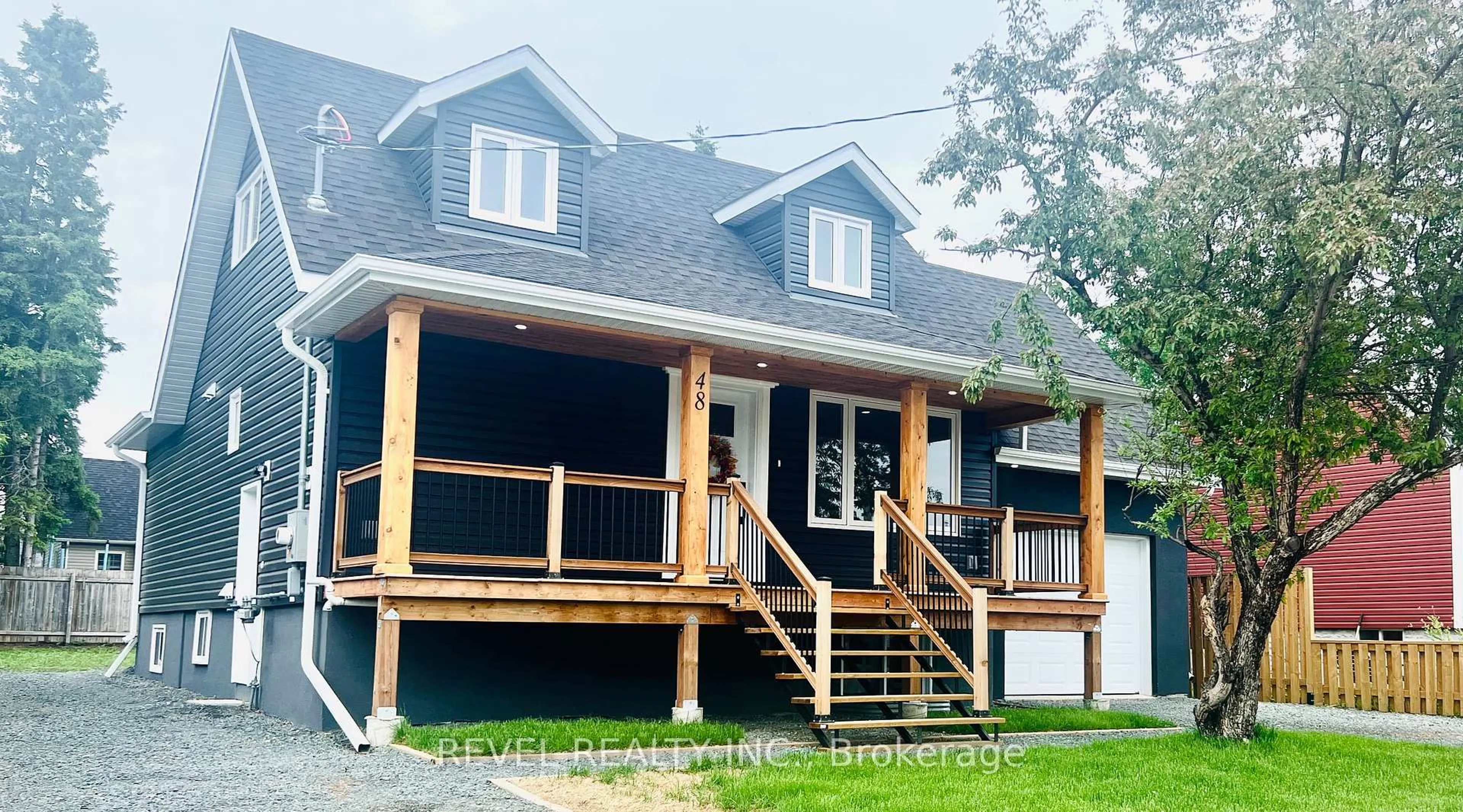 Home with vinyl exterior material, unknown for 48 Sterling Ave, Timmins Ontario P4N 3K3