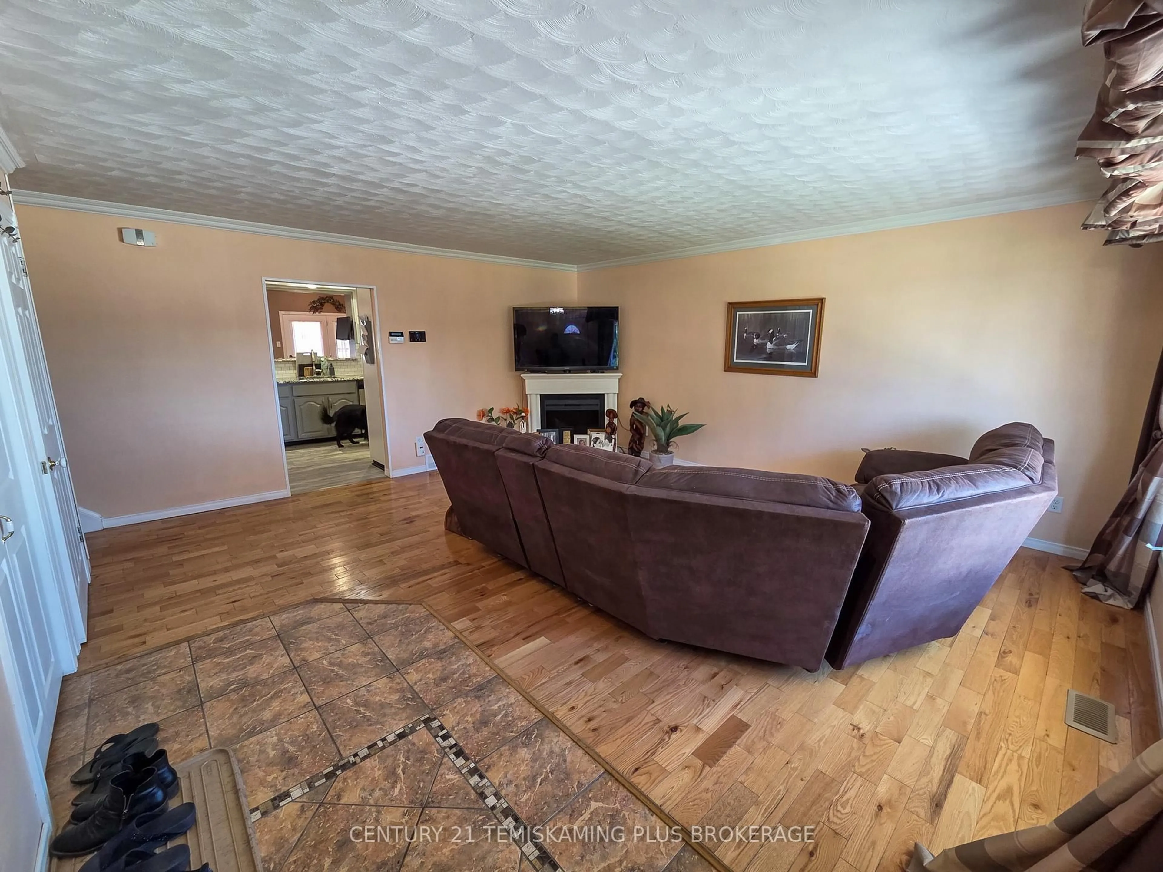 Living room with furniture, unknown for 22 Harding Ave, Kirkland Lake Ontario P2N 1B5