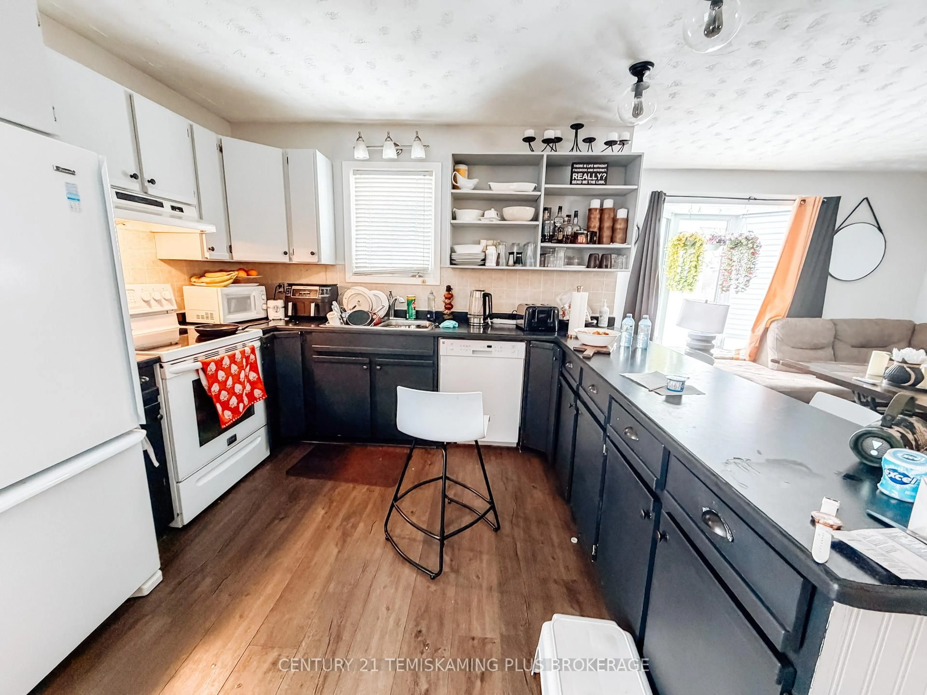 Open concept kitchen, unknown for 162 Rebecca St, Temiskaming Shores Ontario P0J 1P0