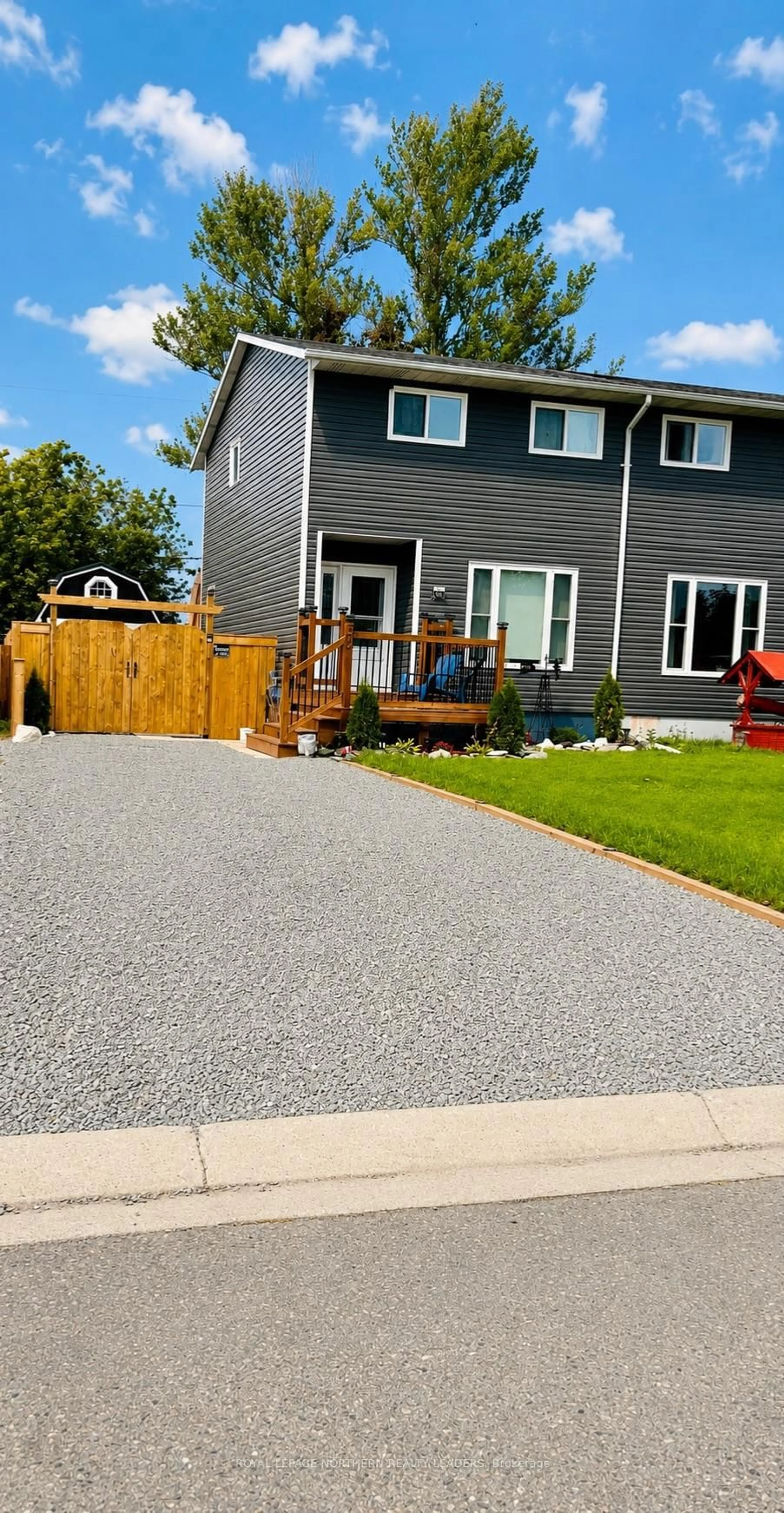 Home with vinyl exterior material, street for 562 Spooner Dr, Timmins Ontario P4N 4R5