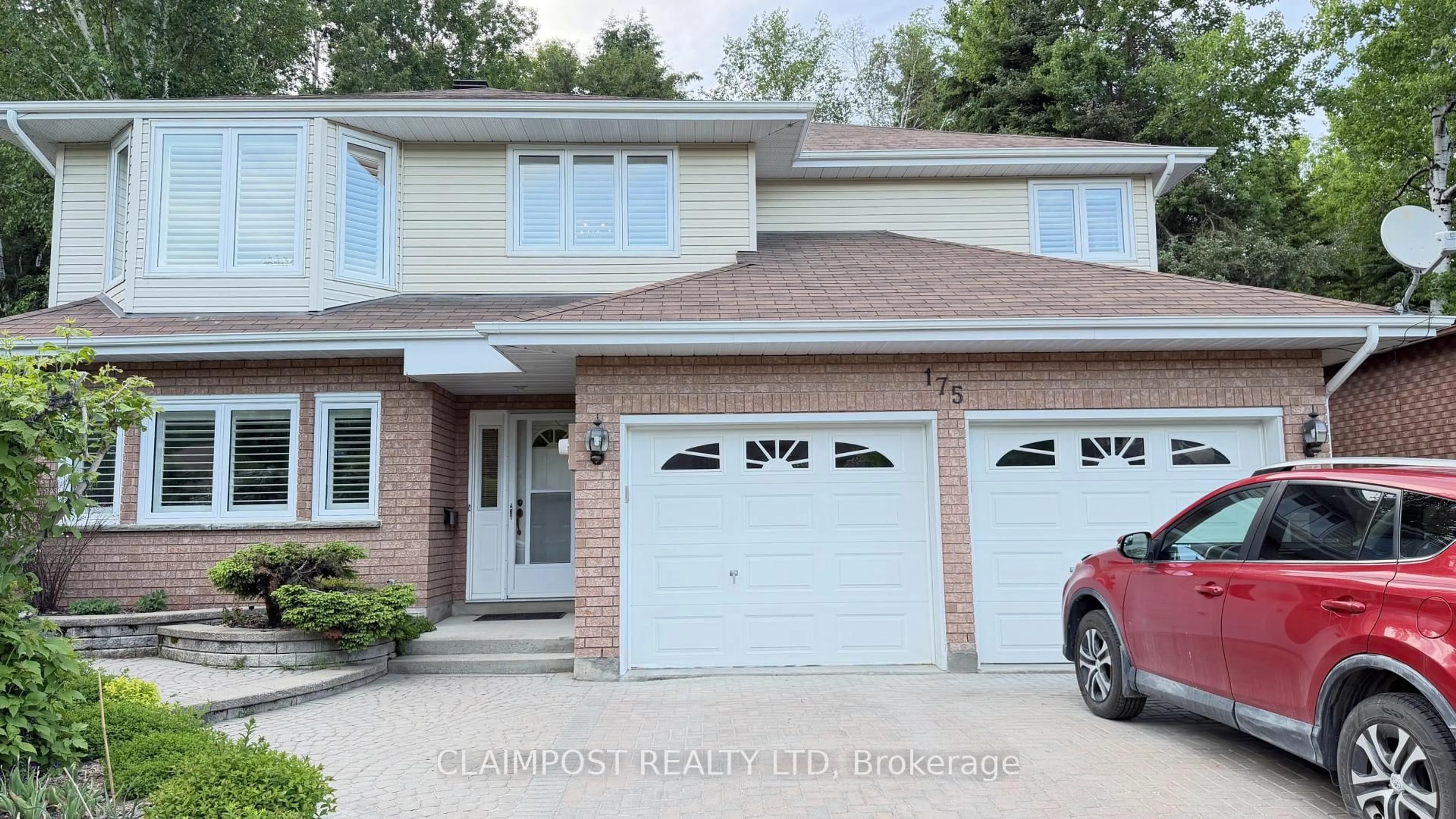 Home with brick exterior material, street for 175 Claimpost Tr, Timmins Ontario P0N 1G0
