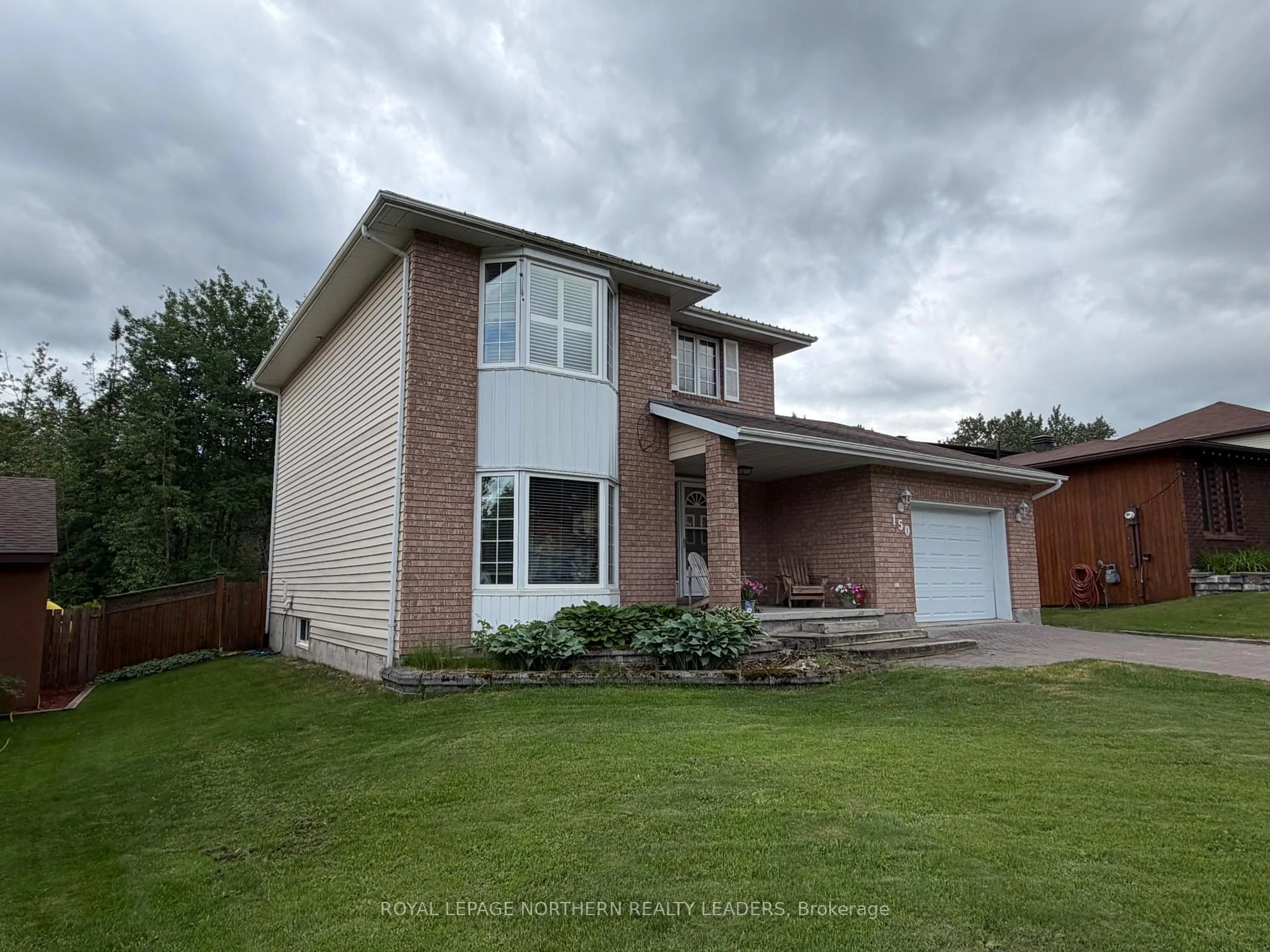 Home with brick exterior material, unknown for 150 Claimpost Tr, Timmins Ontario P0N 1G0