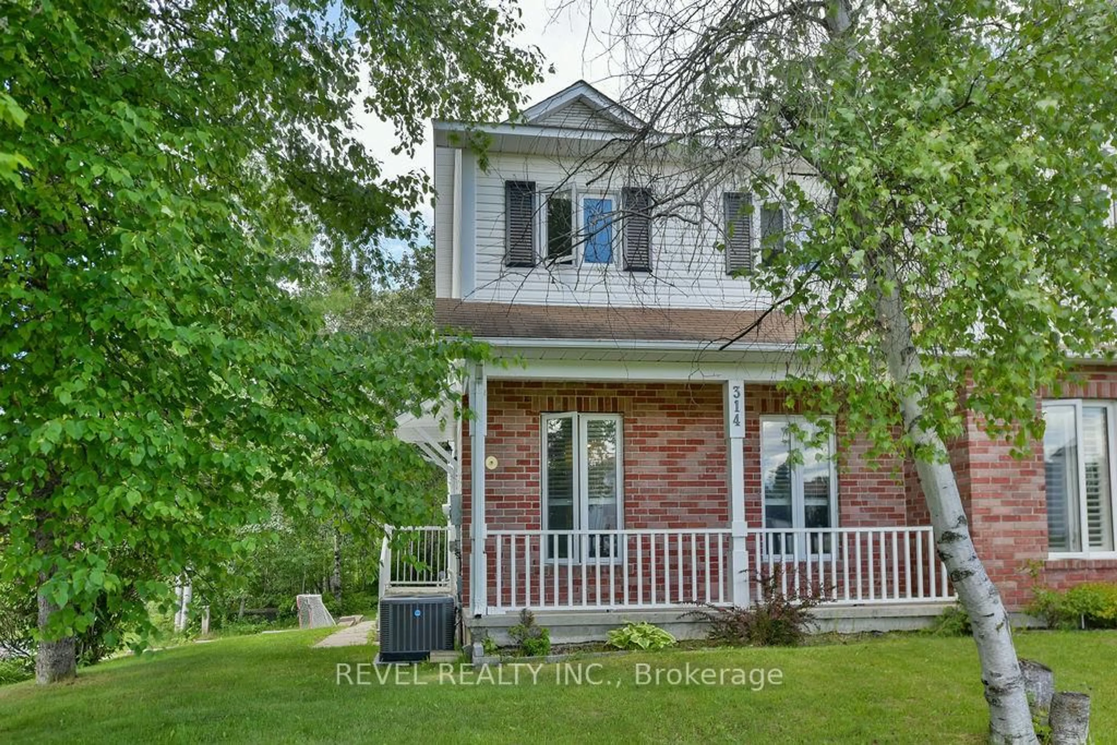 Home with brick exterior material, building for 314 Jv Bonhomme Blvd, Timmins Ontario P4P 1H4