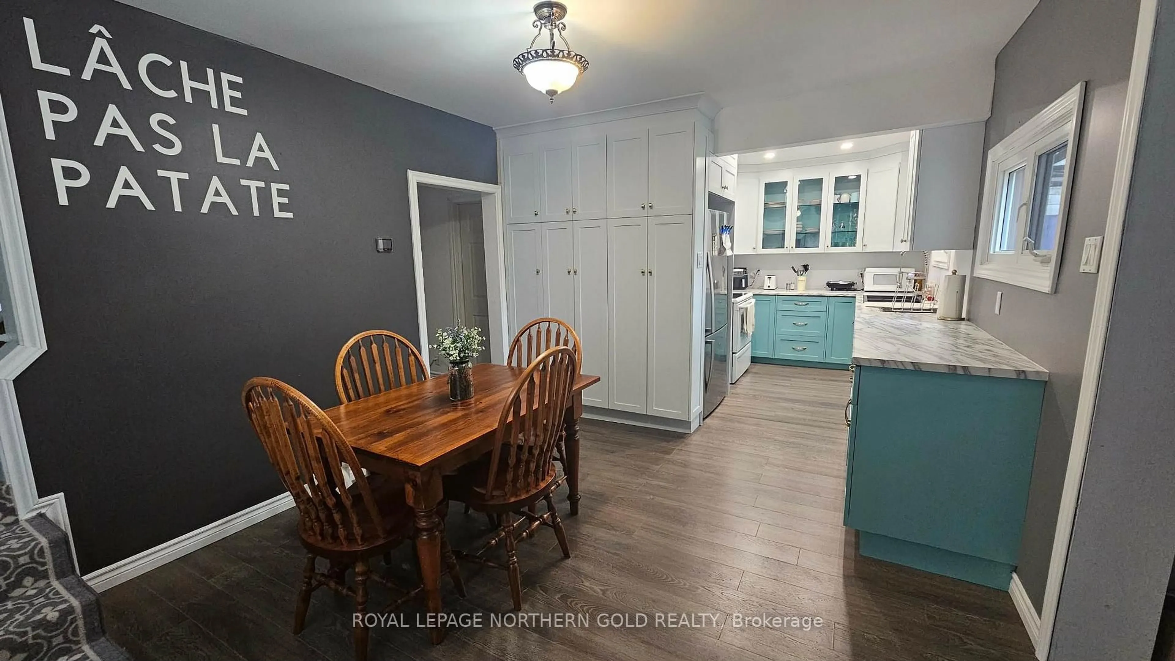 Open concept kitchen, unknown for 134 CARTER Ave, Kirkland Lake Ontario P2N 1Z6
