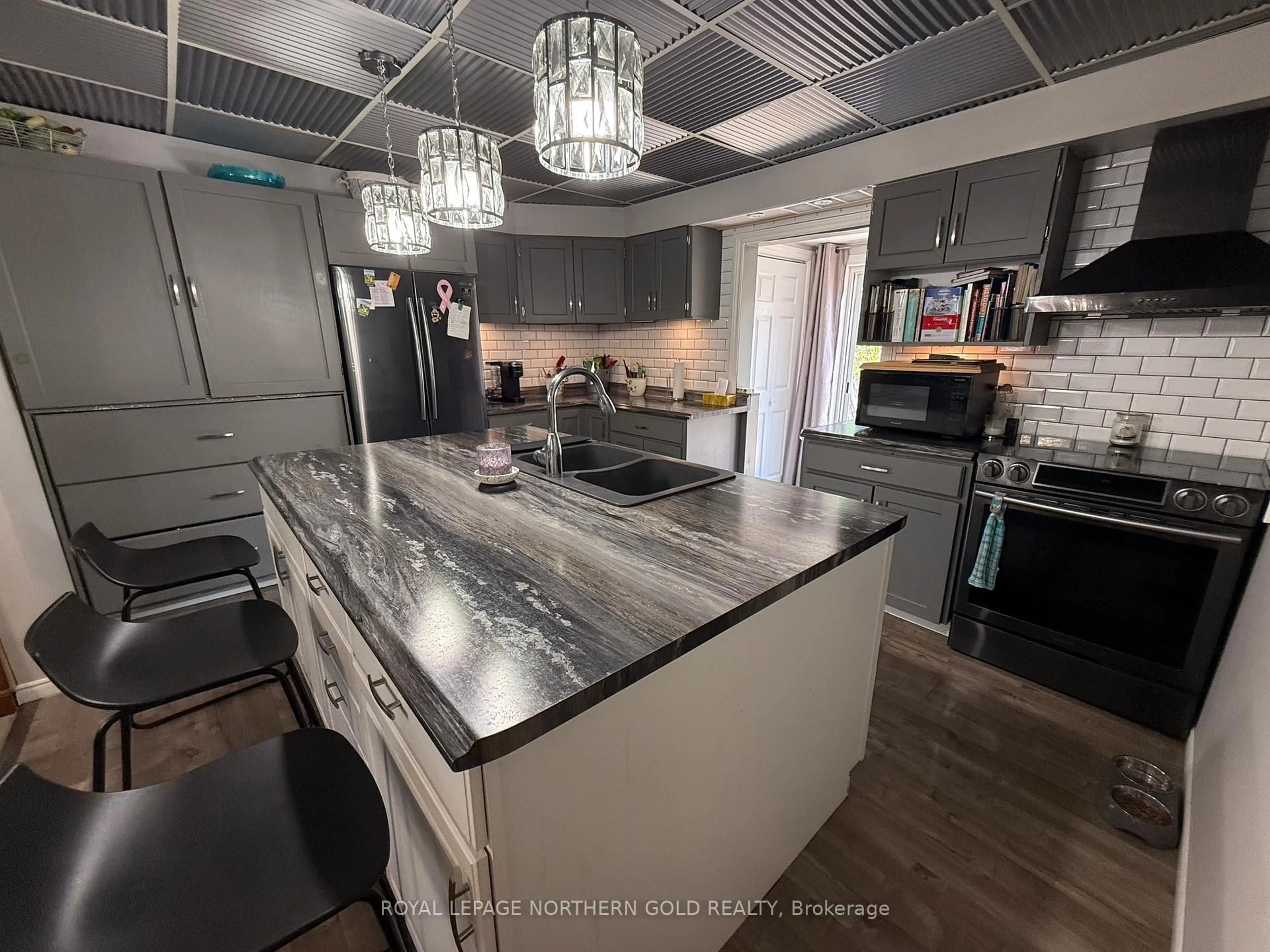 Open concept kitchen, unknown for 669 Government Rd, Kirkland Lake Ontario P0K 1A0