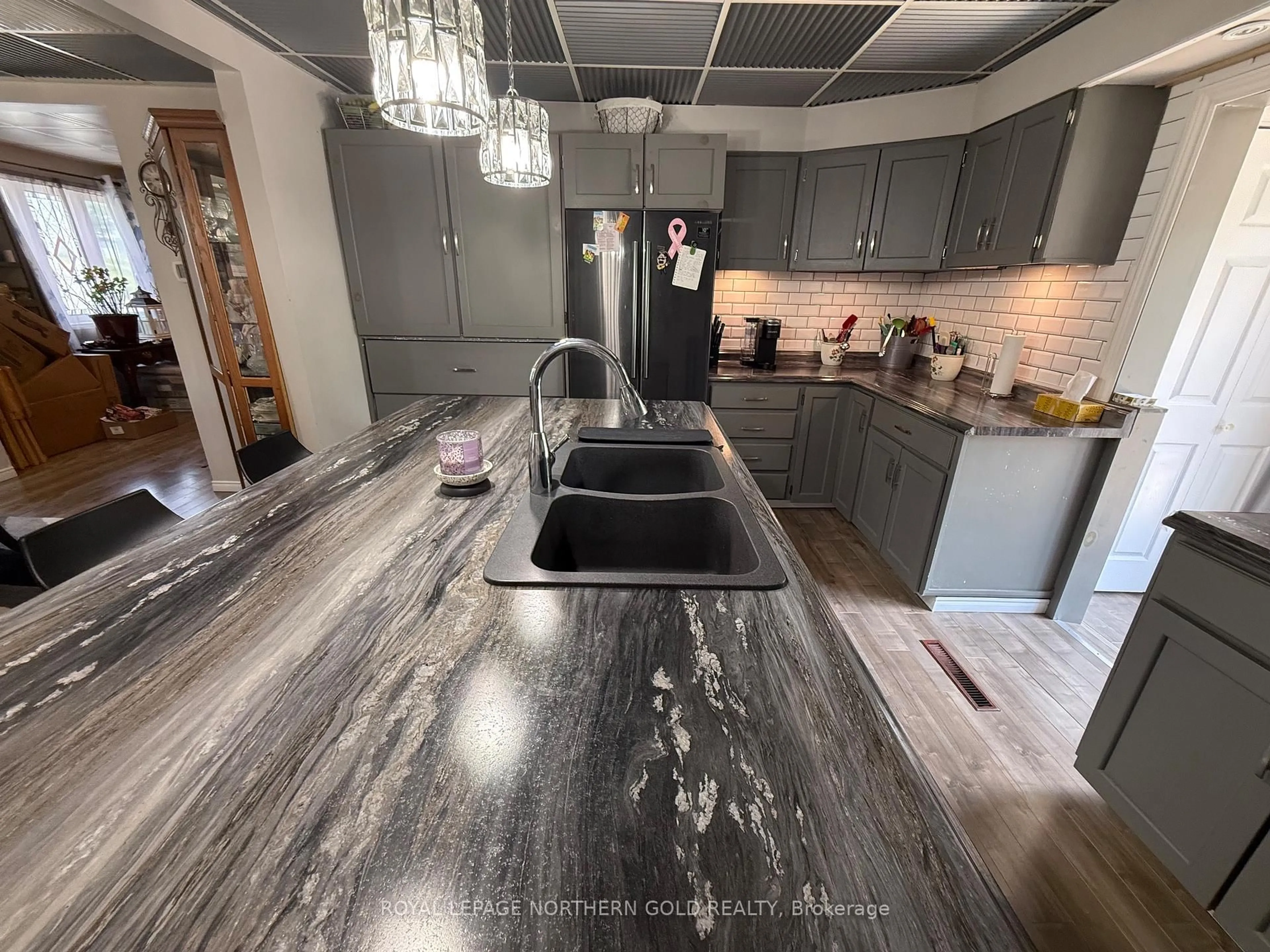 Contemporary kitchen, unknown for 669 Government Rd, Kirkland Lake Ontario P0K 1A0