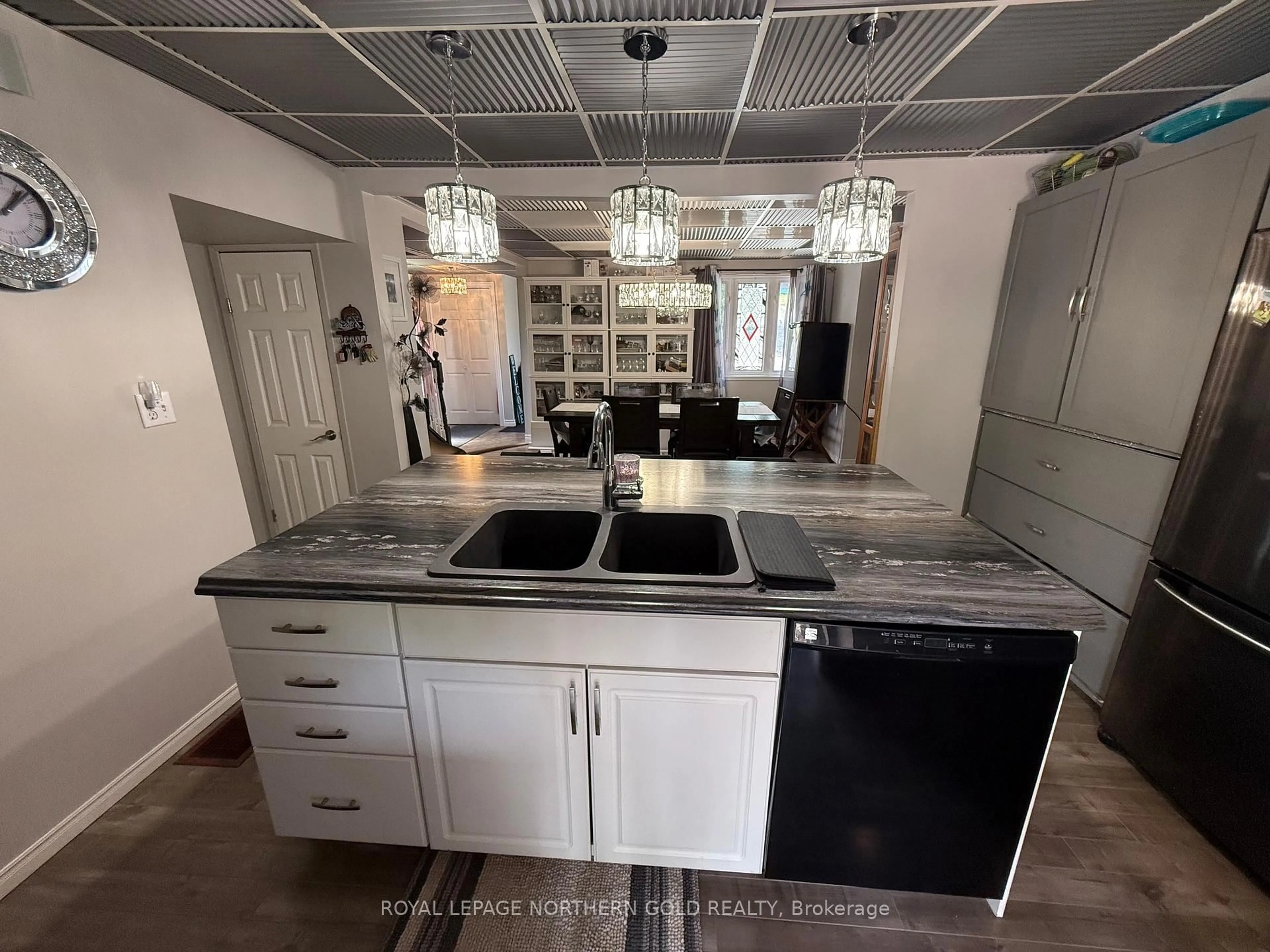 Open concept kitchen, unknown for 669 Government Rd, Kirkland Lake Ontario P0K 1A0