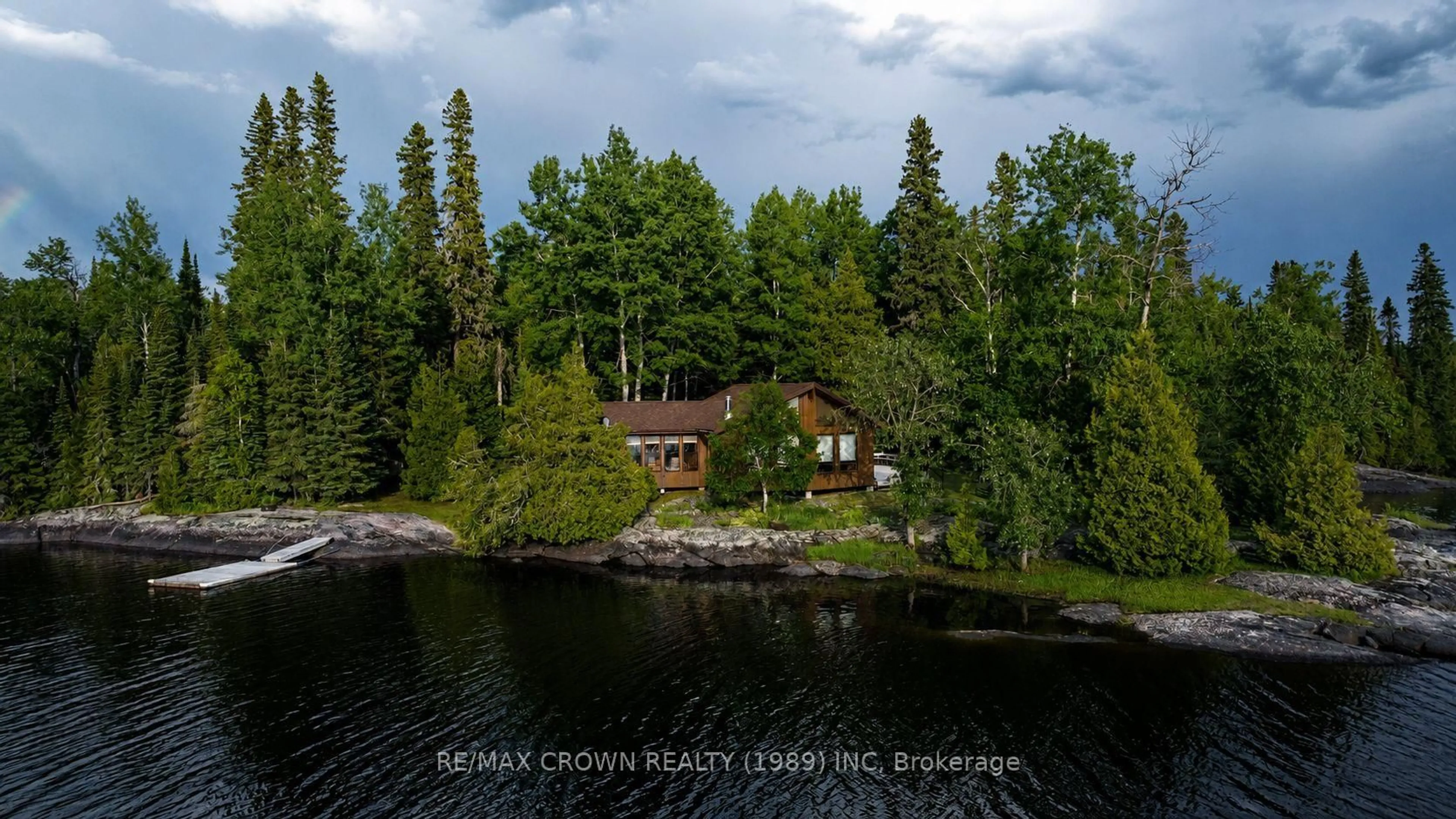 A pic from outside/outdoor area/front of a property/back of a property/a pic from drone, water/lake/river/ocean view for LOT 1 HANLAN TWP Township, Hearst Ontario P0L 1N0