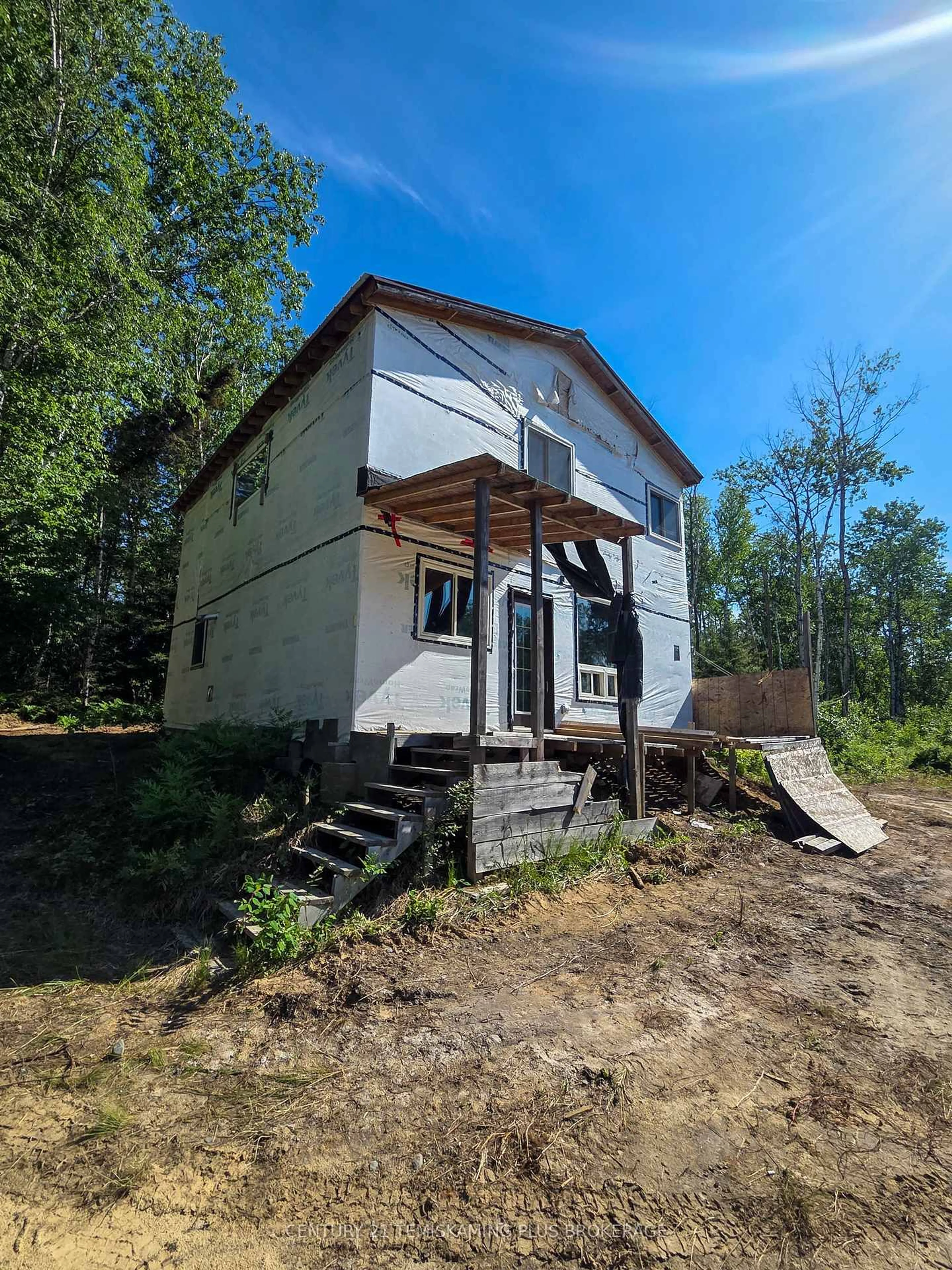 Home with vinyl exterior material, building for 9 Jordash Rd, Kirkland Lake Ontario P2N 3M7