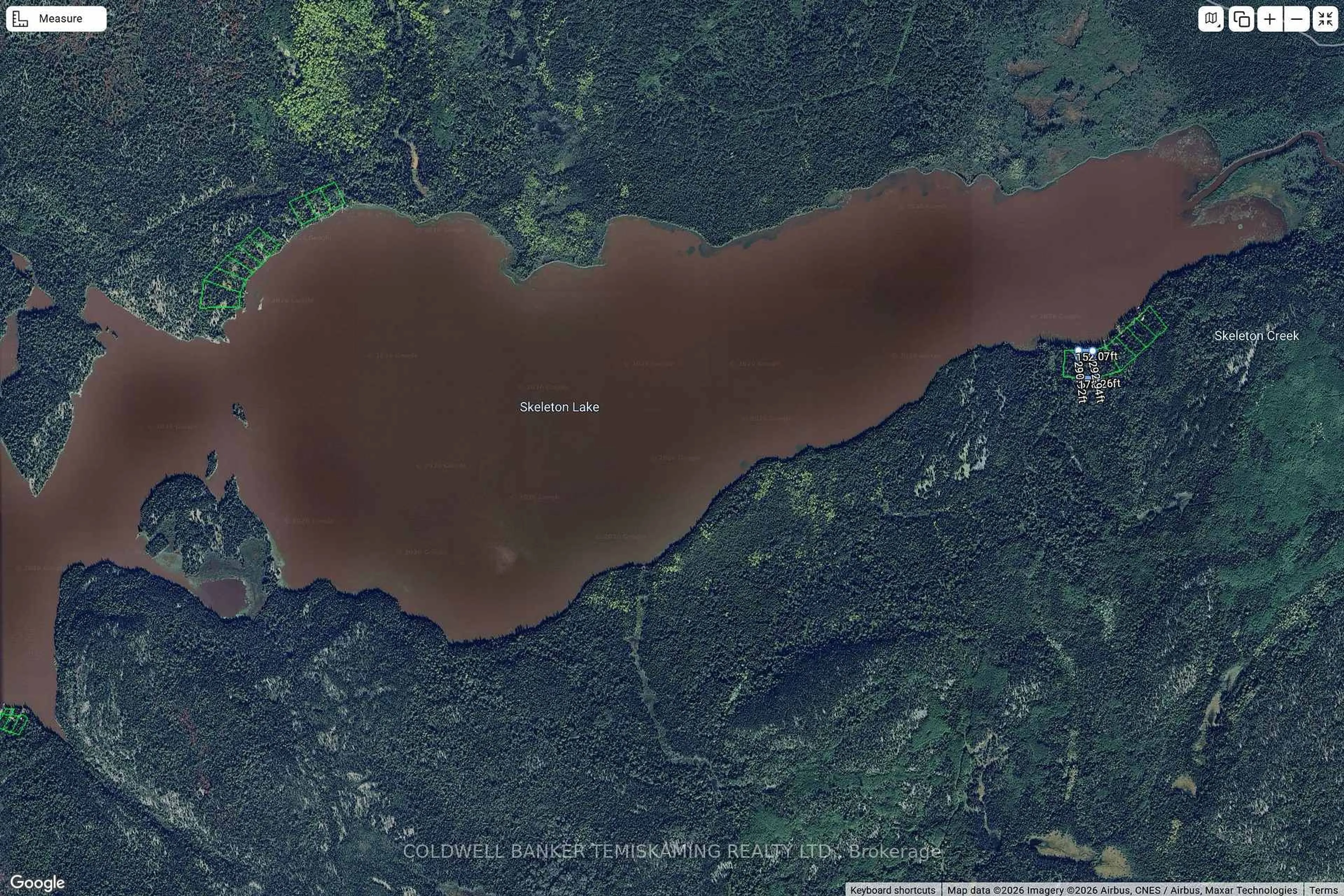 Picture of a map for PCl 21422 Skeleton Lake, Englehart Ontario P0J 1H0