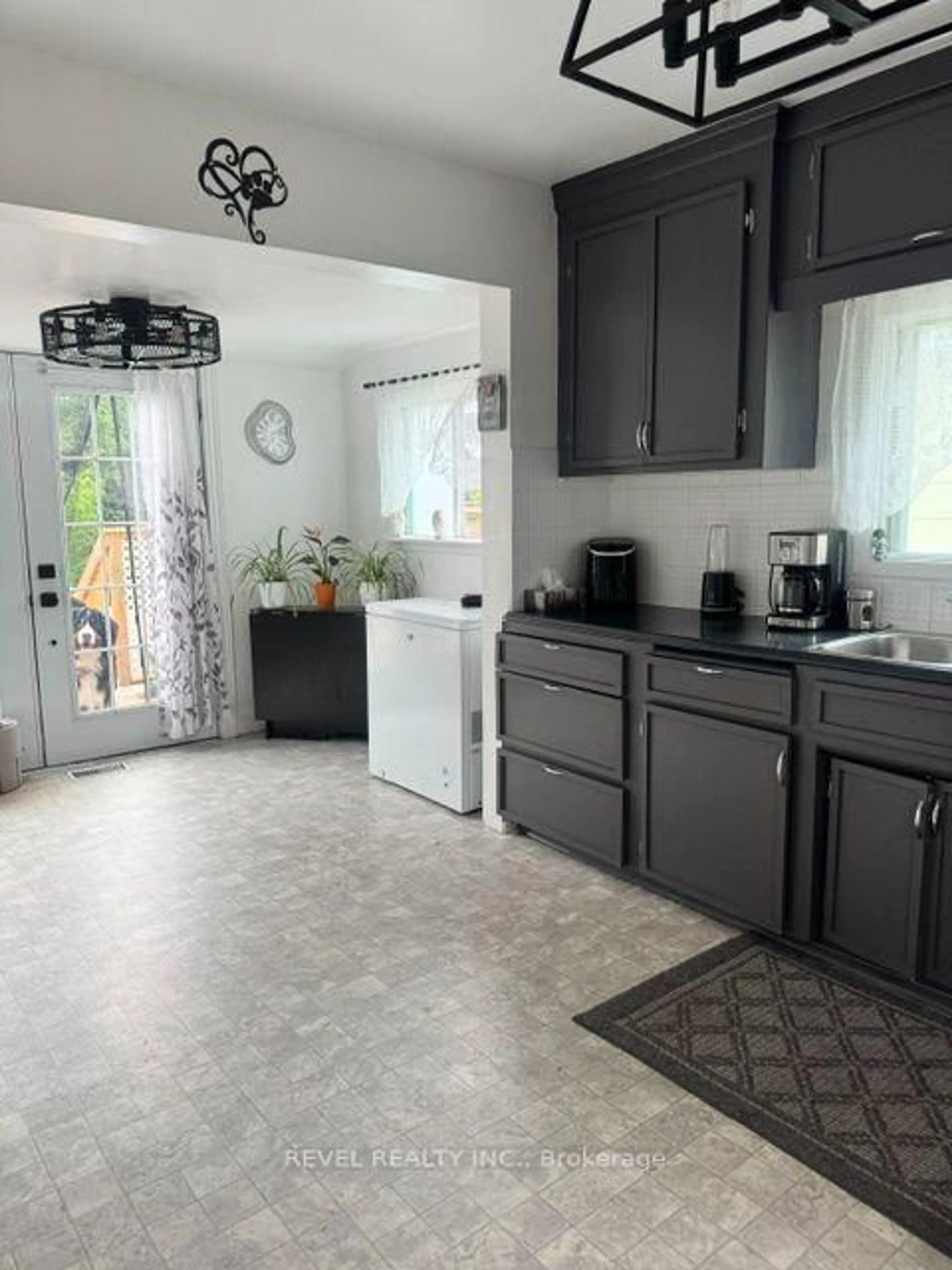 Open concept kitchen, unknown for 393 Pine St, Timmins Ontario P4N 6L6