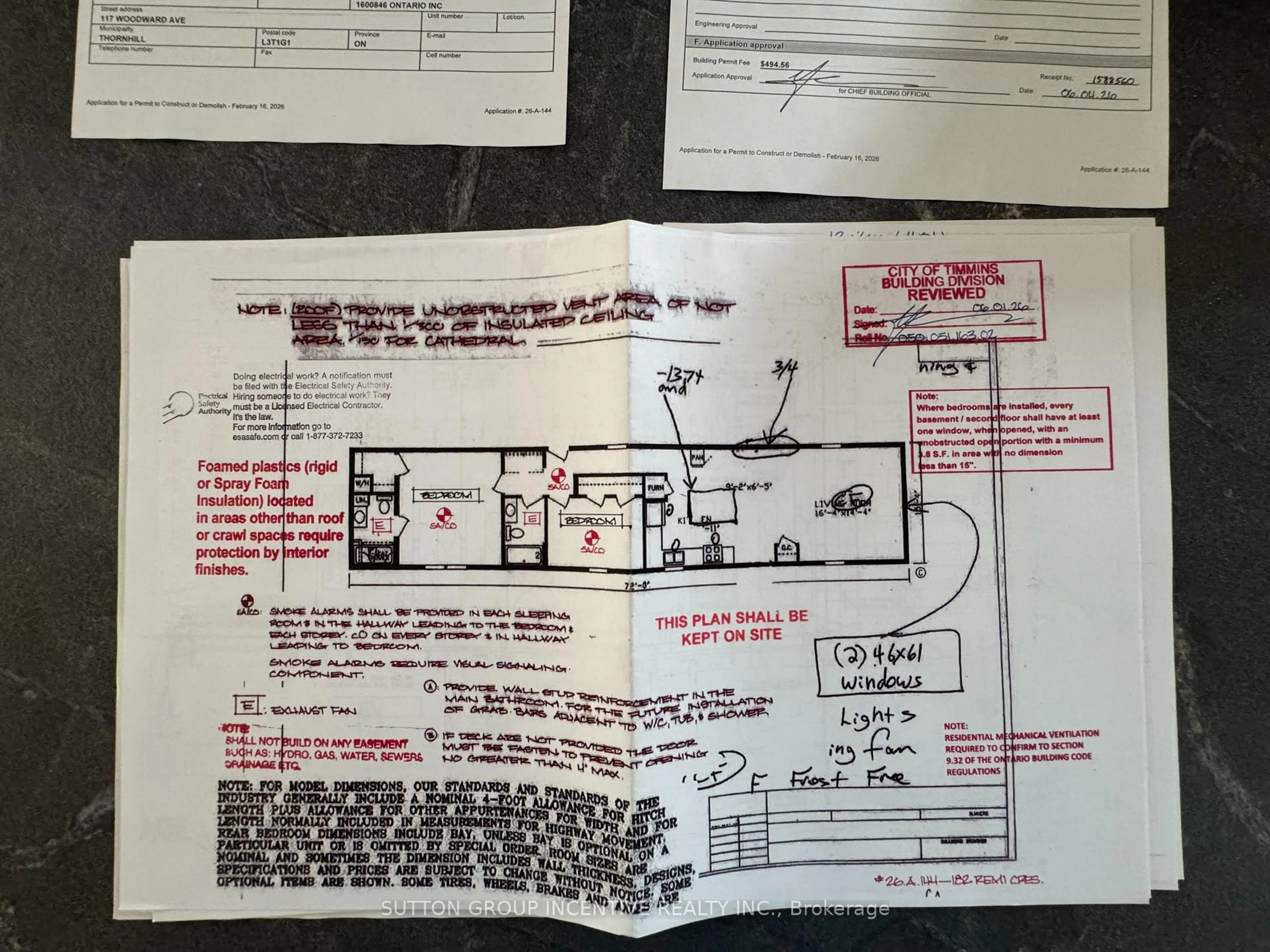 Floor plan for 182 Remi Cres, Timmins Ontario P4N 0C5