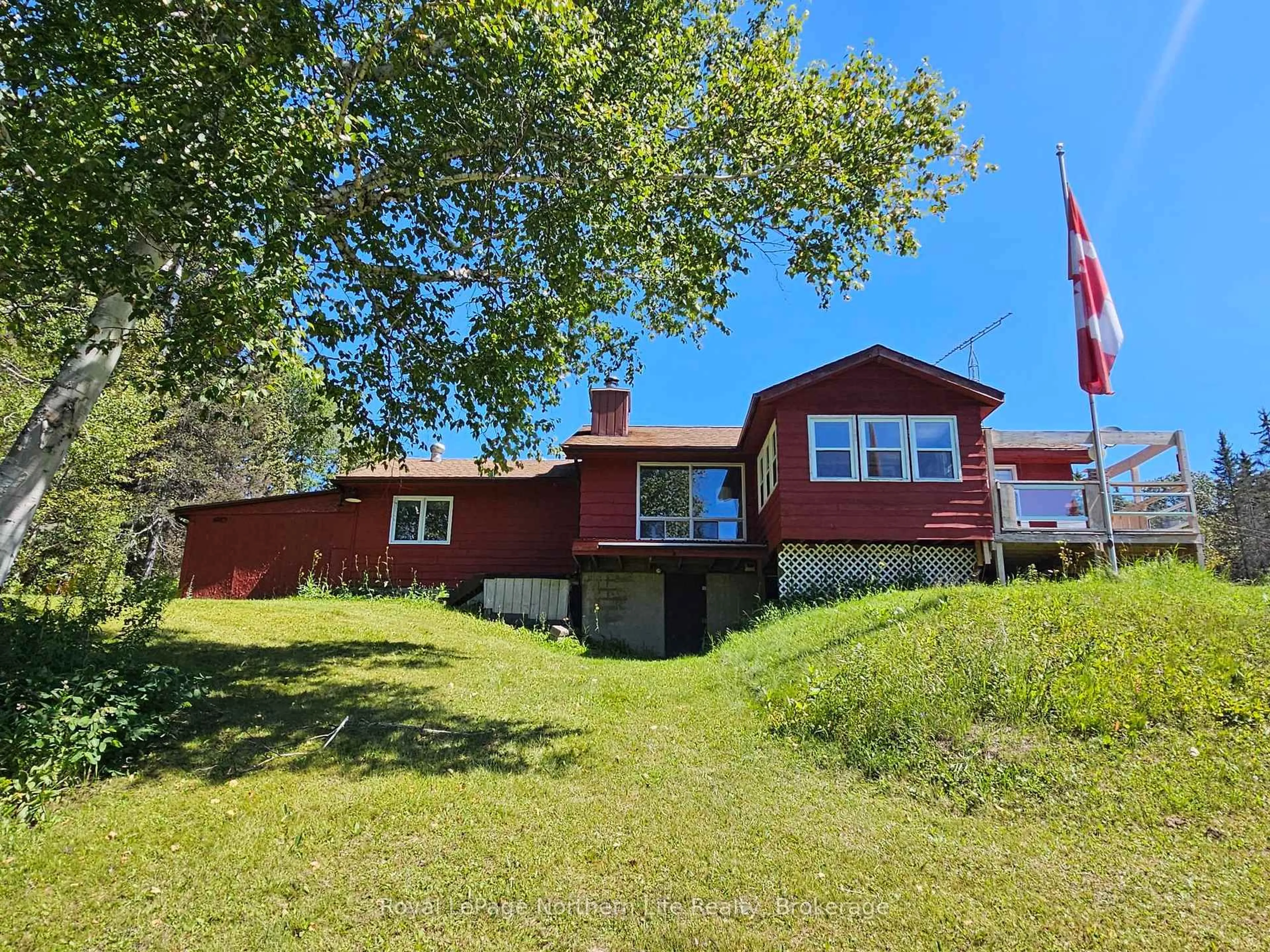 A pic from outside/outdoor area/front of a property/back of a property/a pic from drone, unknown for 65 Highway, Timiskaming Ontario P0J 1M0