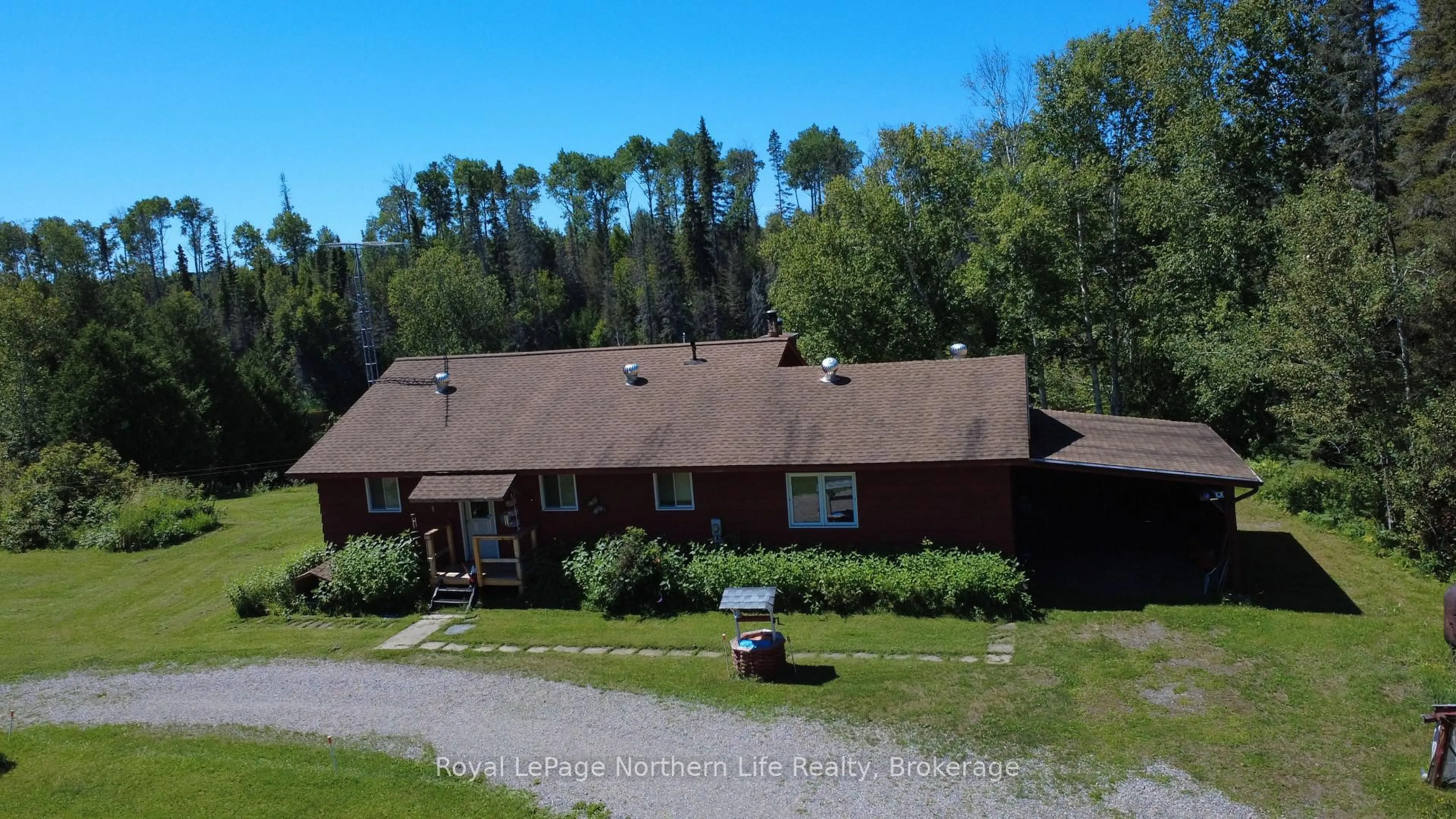 A pic from outside/outdoor area/front of a property/back of a property/a pic from drone, unknown for 65 Highway, Timiskaming Ontario P0J 1M0