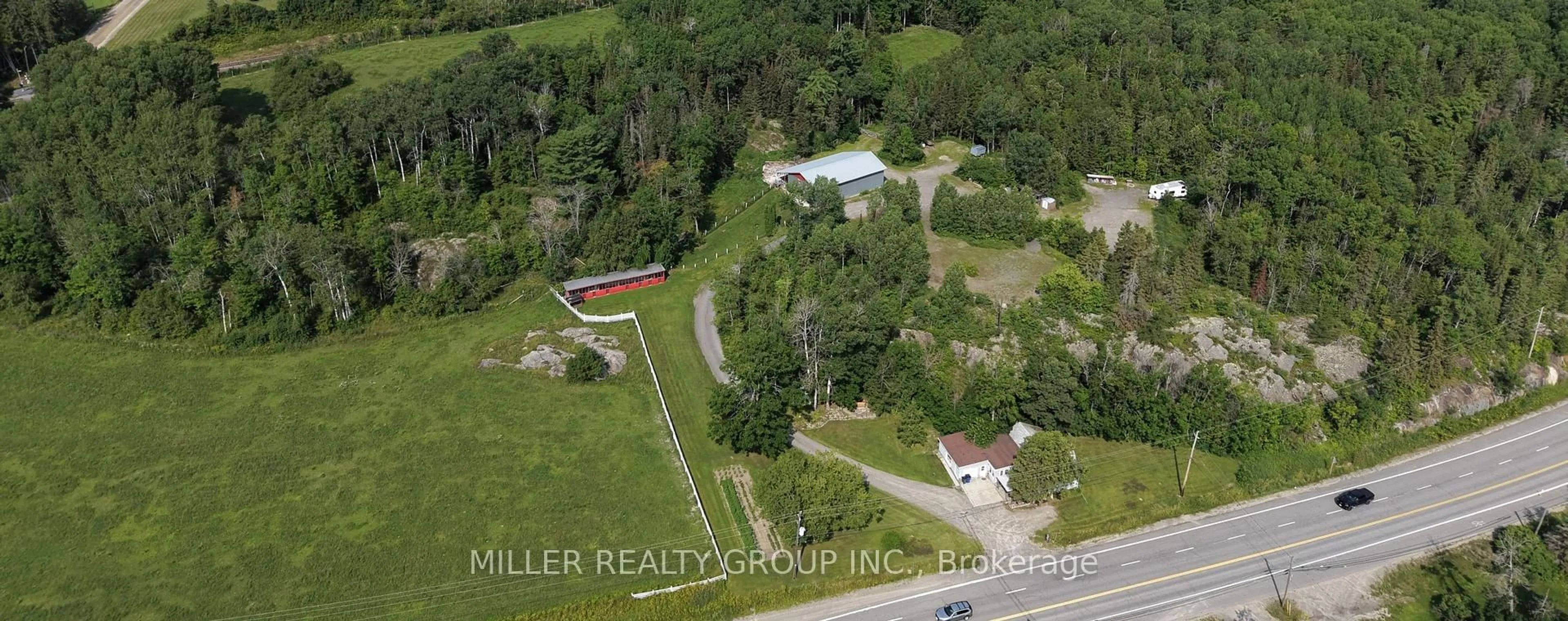 A pic from outside/outdoor area/front of a property/back of a property/a pic from drone, unknown for 1272 Lakeshore Rd, Temiskaming Shores Ontario P0J 1K0