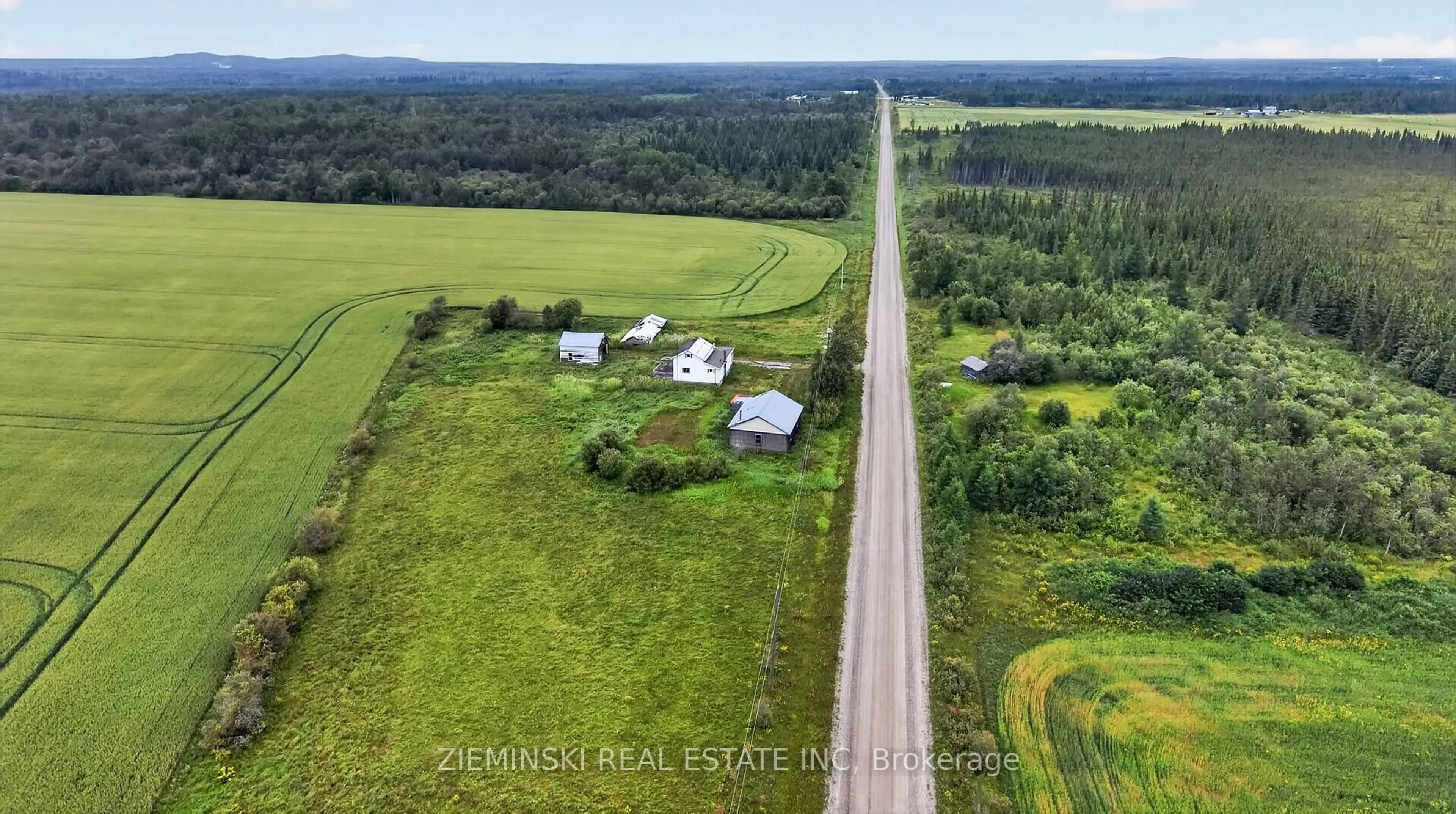 A pic from outside/outdoor area/front of a property/back of a property/a pic from drone, unknown for 1222 Onagon Rd, Iroquois Falls Ontario P0K 1G0