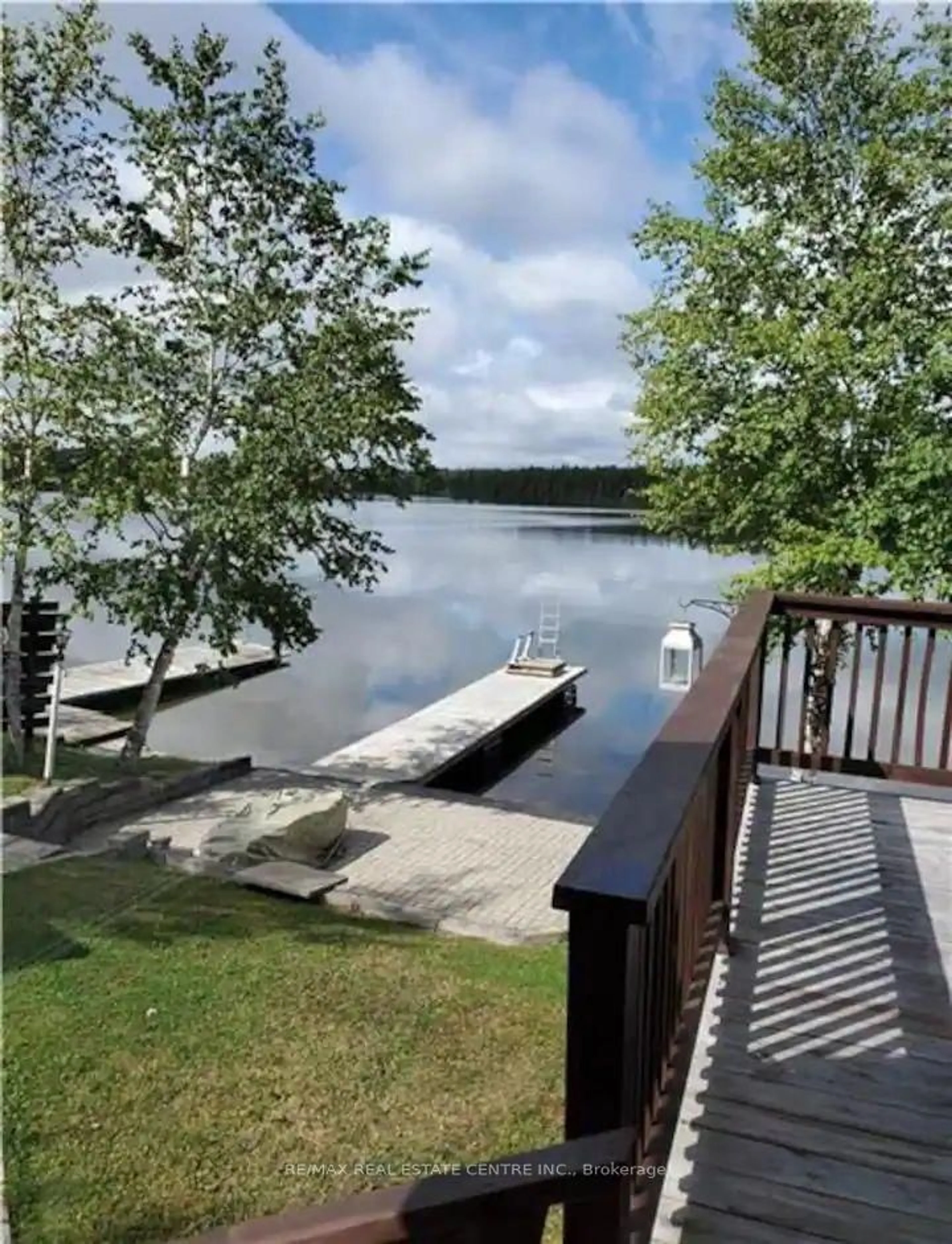 A pic from outside/outdoor area/front of a property/back of a property/a pic from drone, water/lake/river/ocean view for 49 Lefebvre Penn Rd, Kapuskasing Ontario P0L 1V0