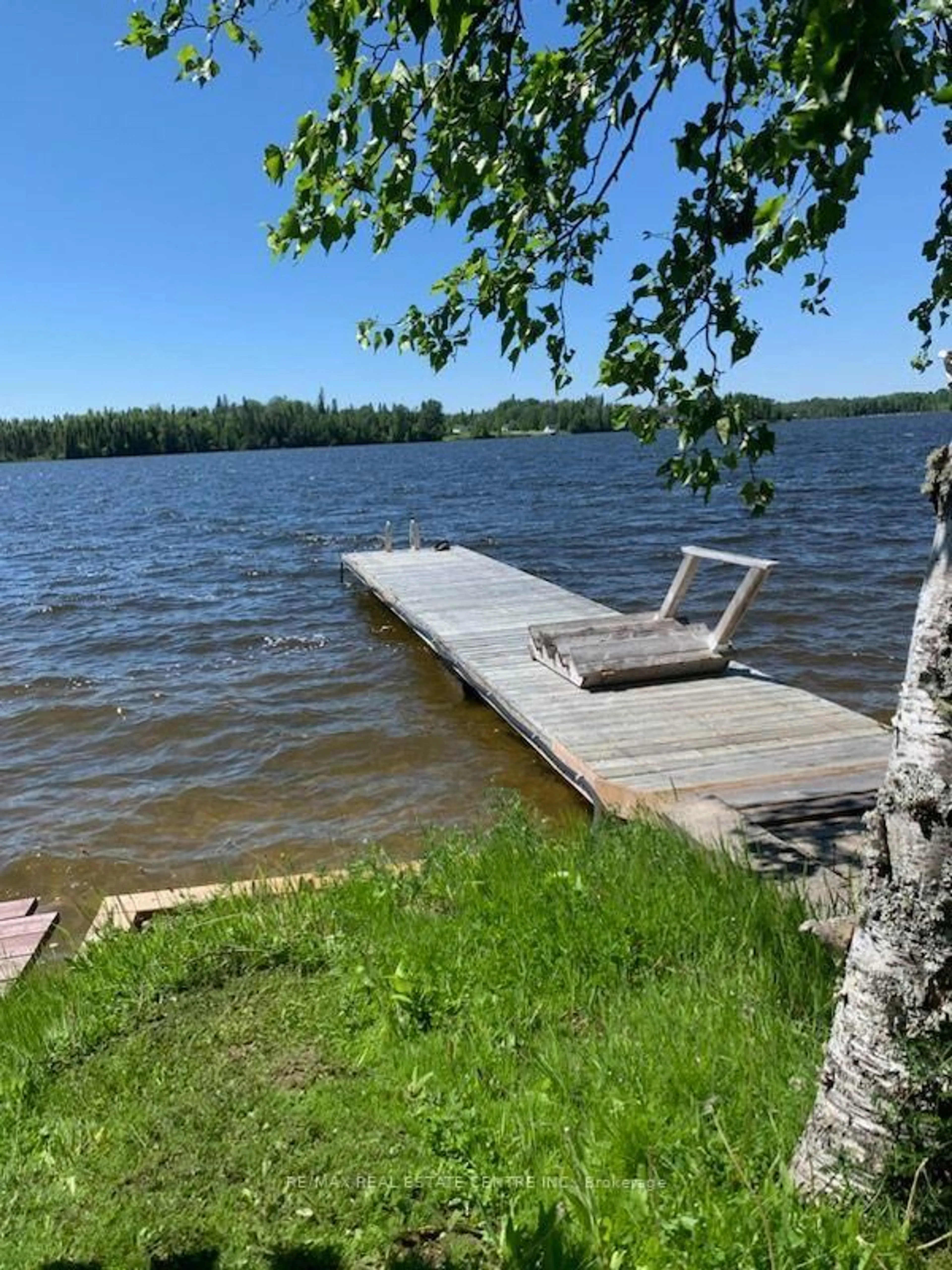 Patio, water/lake/river/ocean view for 49 Lefebvre Penn Rd, Kapuskasing Ontario P0L 1V0