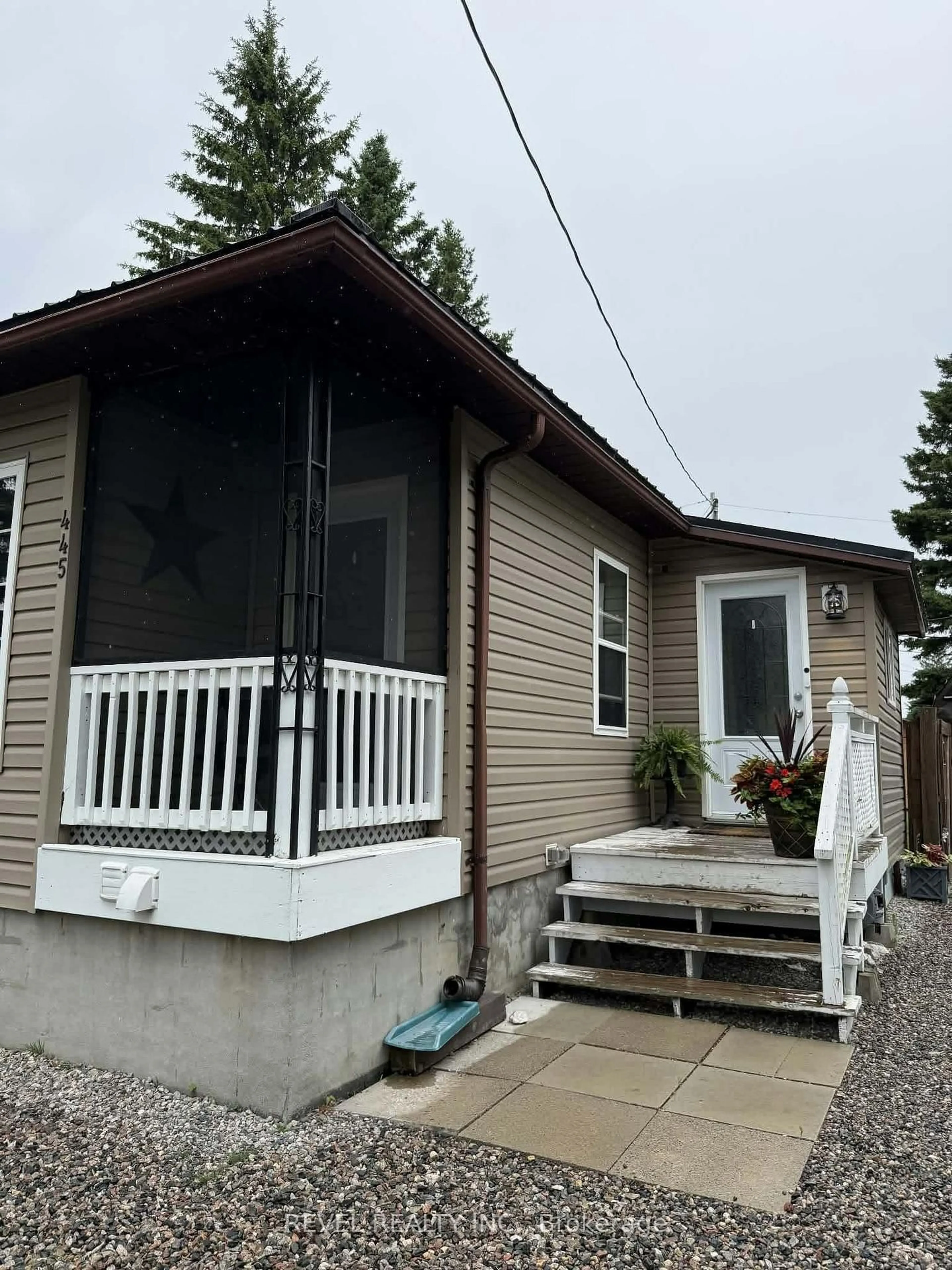 Home with vinyl exterior material, street for 445 Fourth Ave, Black River-Matheson Ontario P0K 1N0