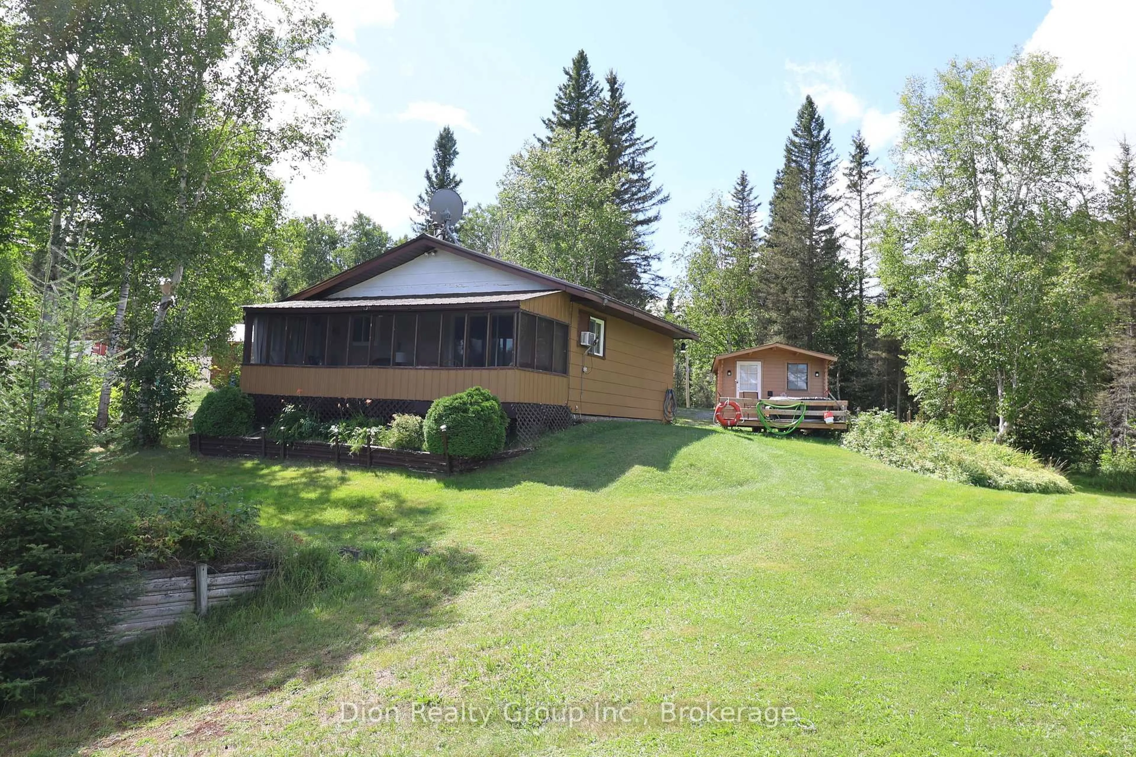A pic from outside/outdoor area/front of a property/back of a property/a pic from drone, unknown for Lot 10 Arnold Township, Kirkland Lake Ontario P0K 1B0