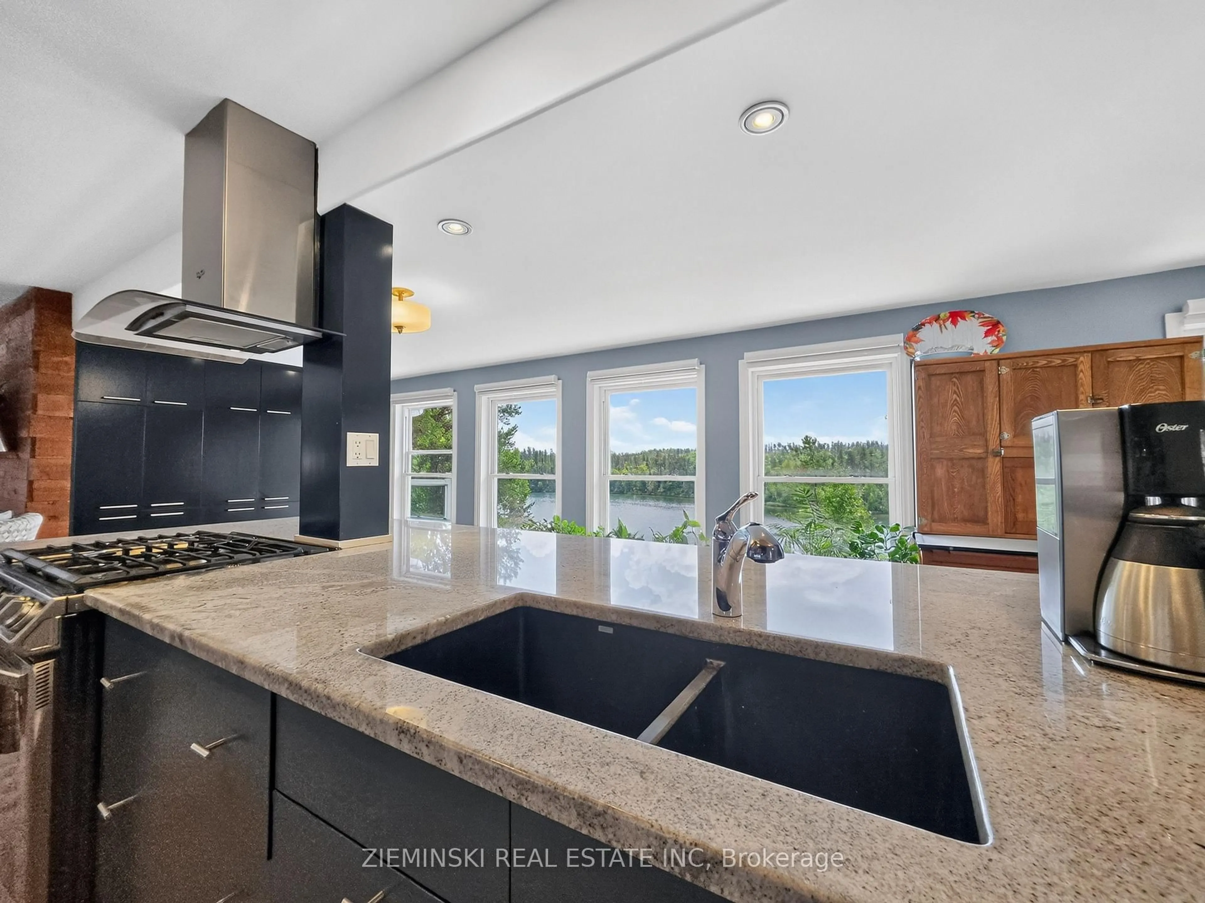 Open concept kitchen, ceramic/tile floor for #6 Road E Munro Lake Rd, Black River-Matheson Ontario P0K 1N0