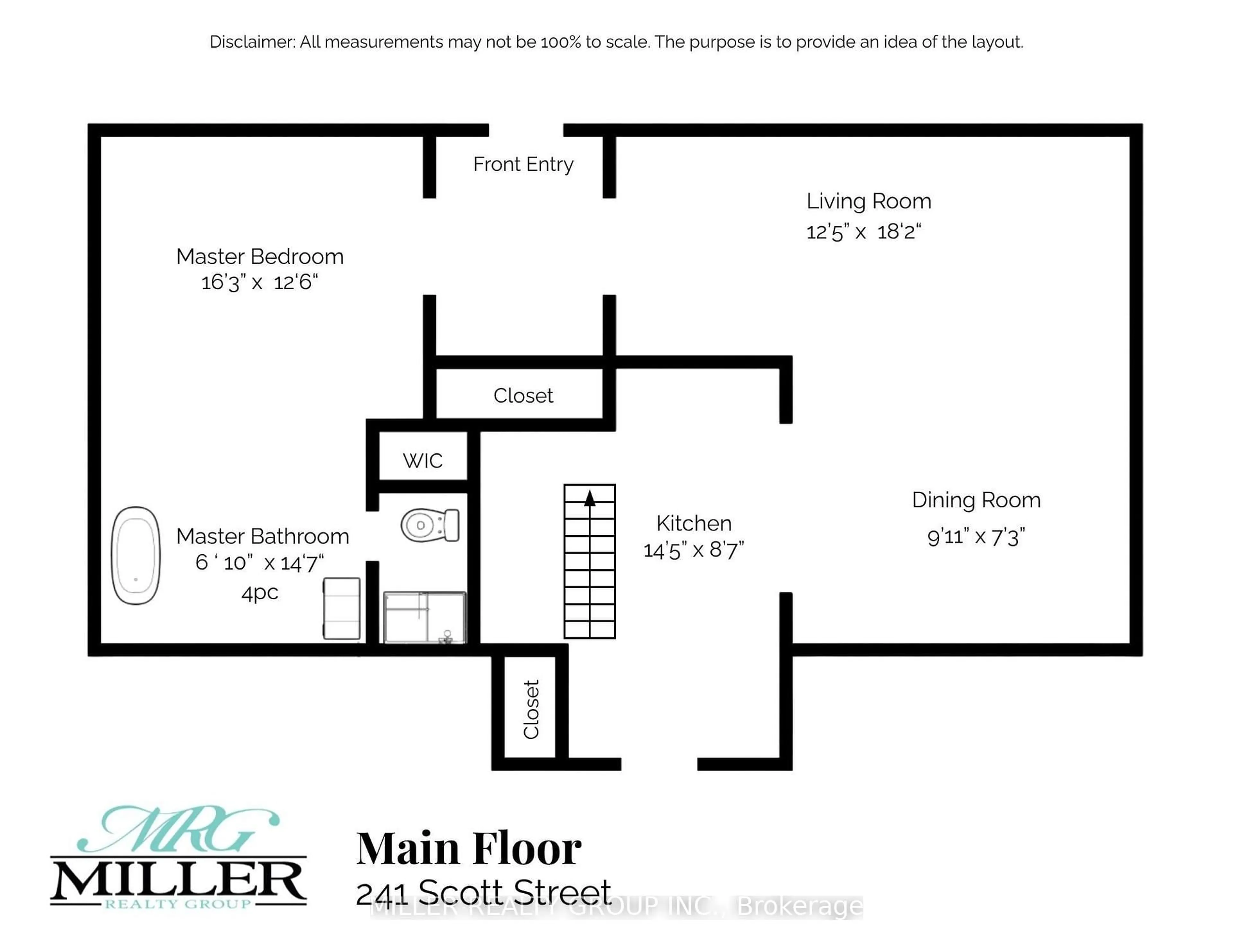Floor plan for 241 Scott St, Temiskaming Shores Ontario P0J 1P0