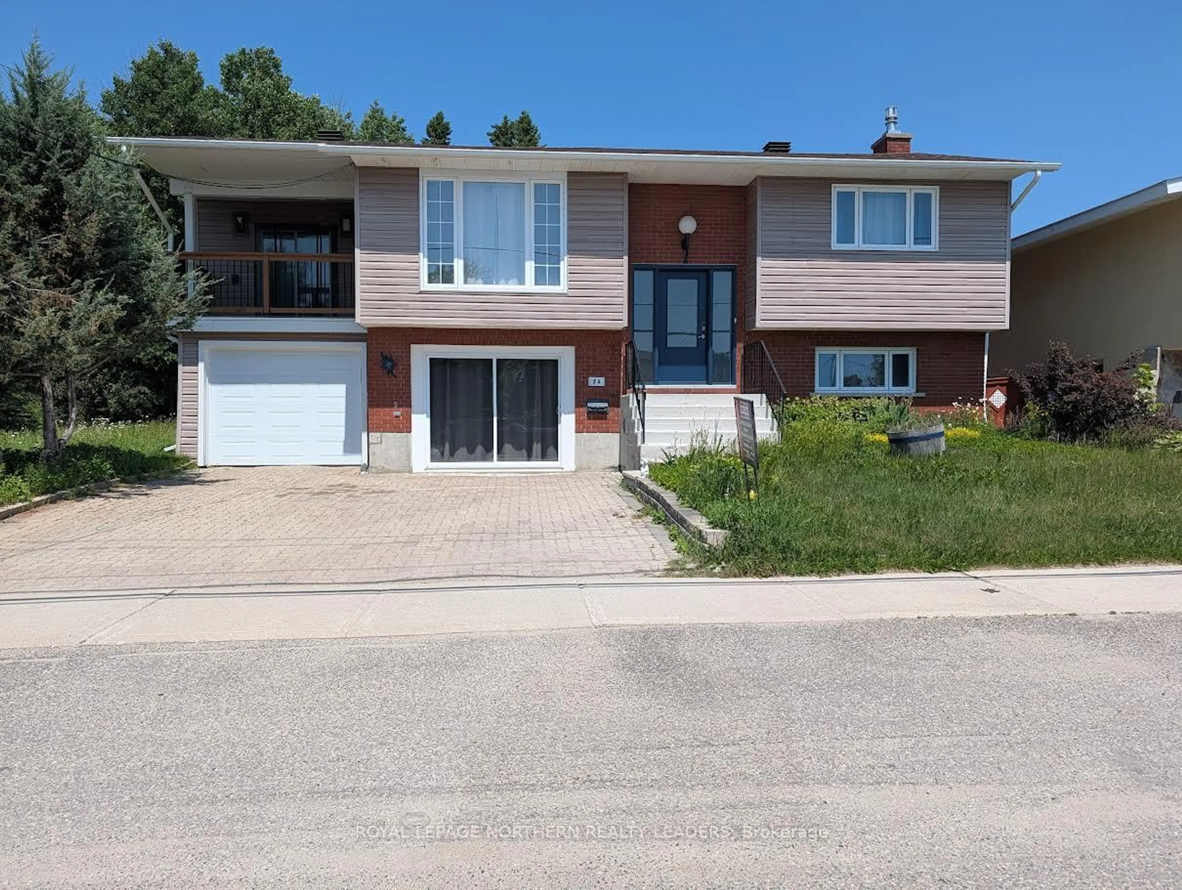 Home with brick exterior material, street for 84 Brousseau Ave, Timmins Ontario P4N 5Y2