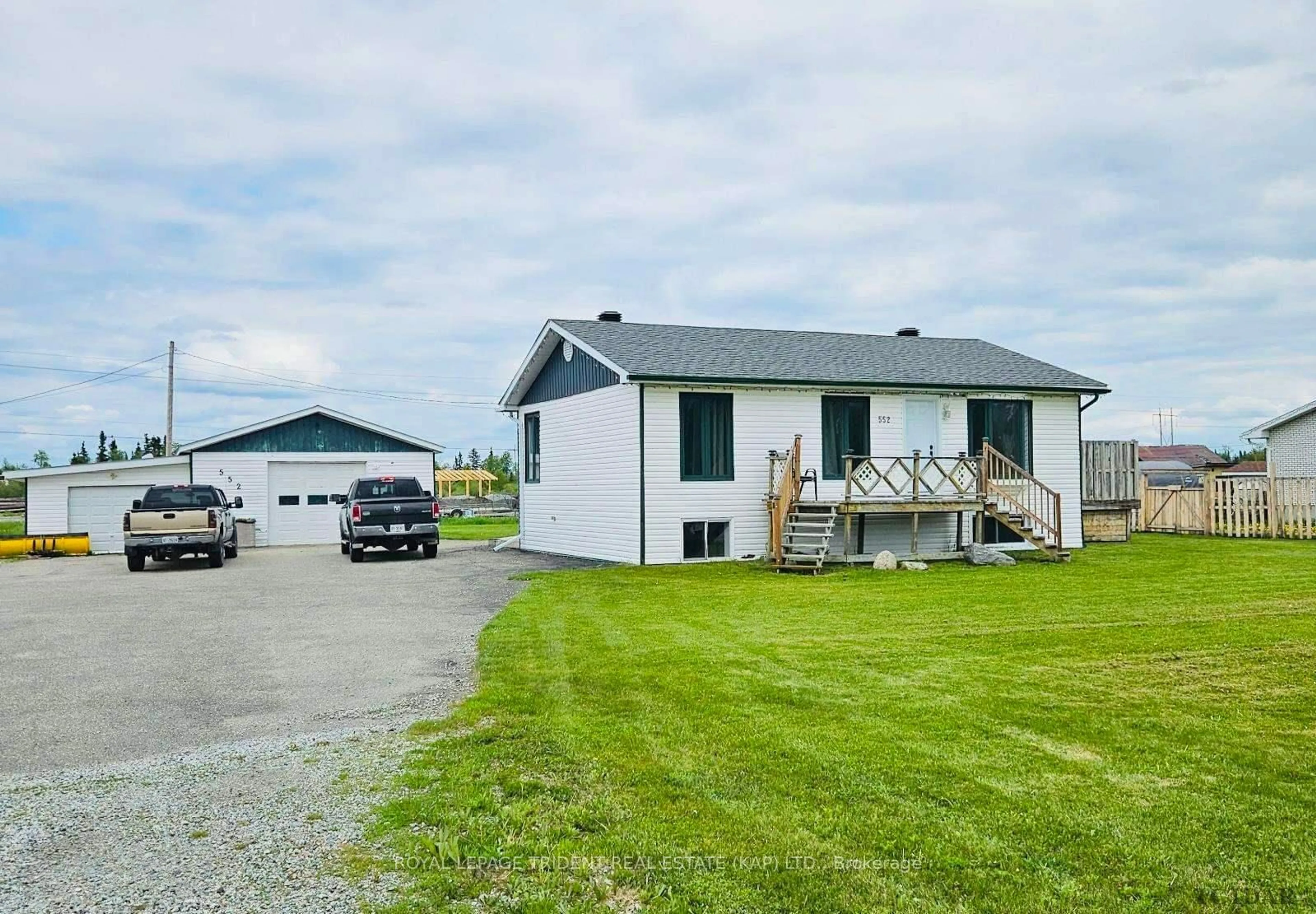 Frontside or backside of a home, cottage for 552 Government Rd, Kapuskasing Ontario P5N 2X7