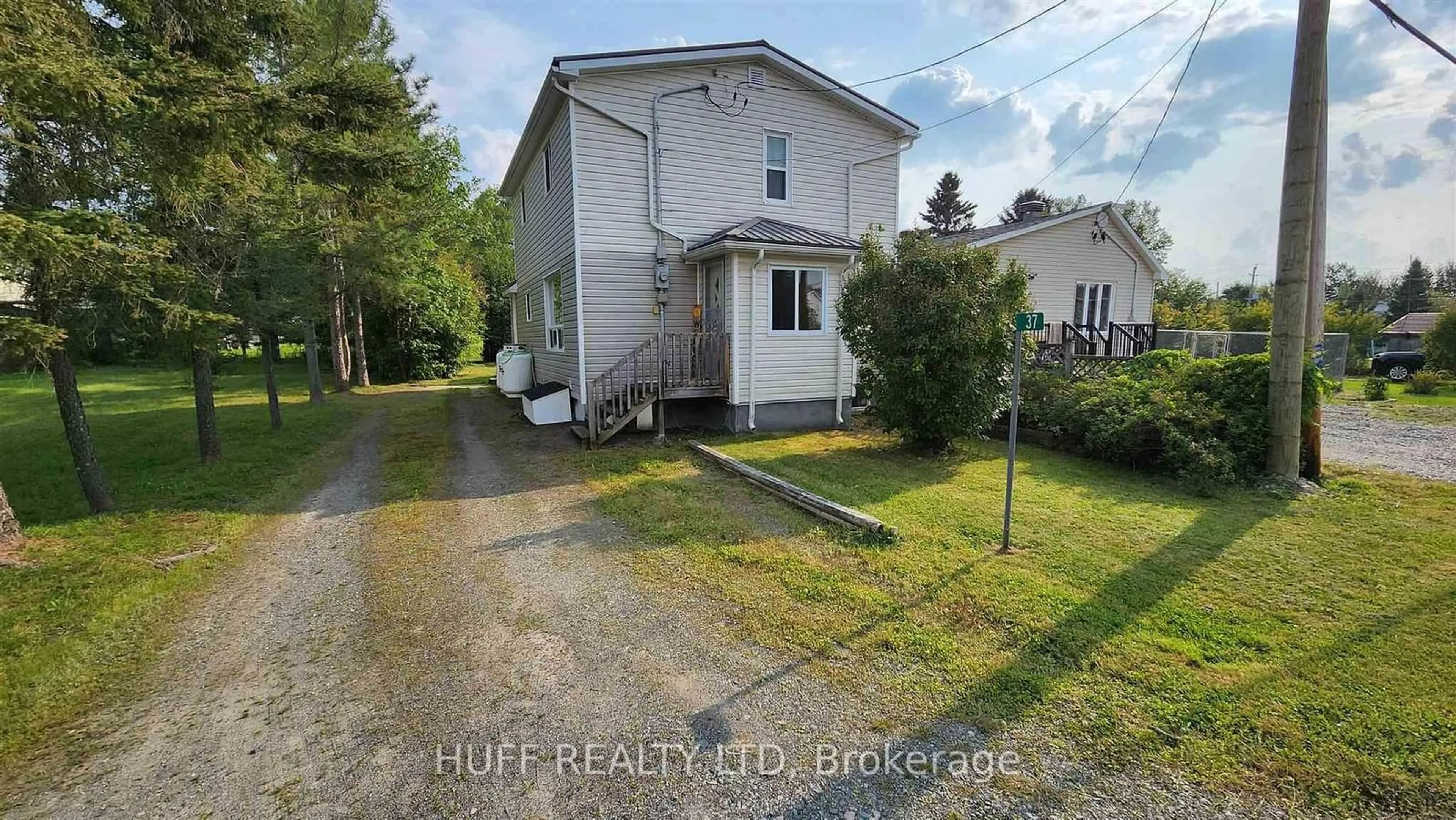 Frontside or backside of a home, cottage for 37 Second Ave, Larder Lake Ontario P0L 1L0