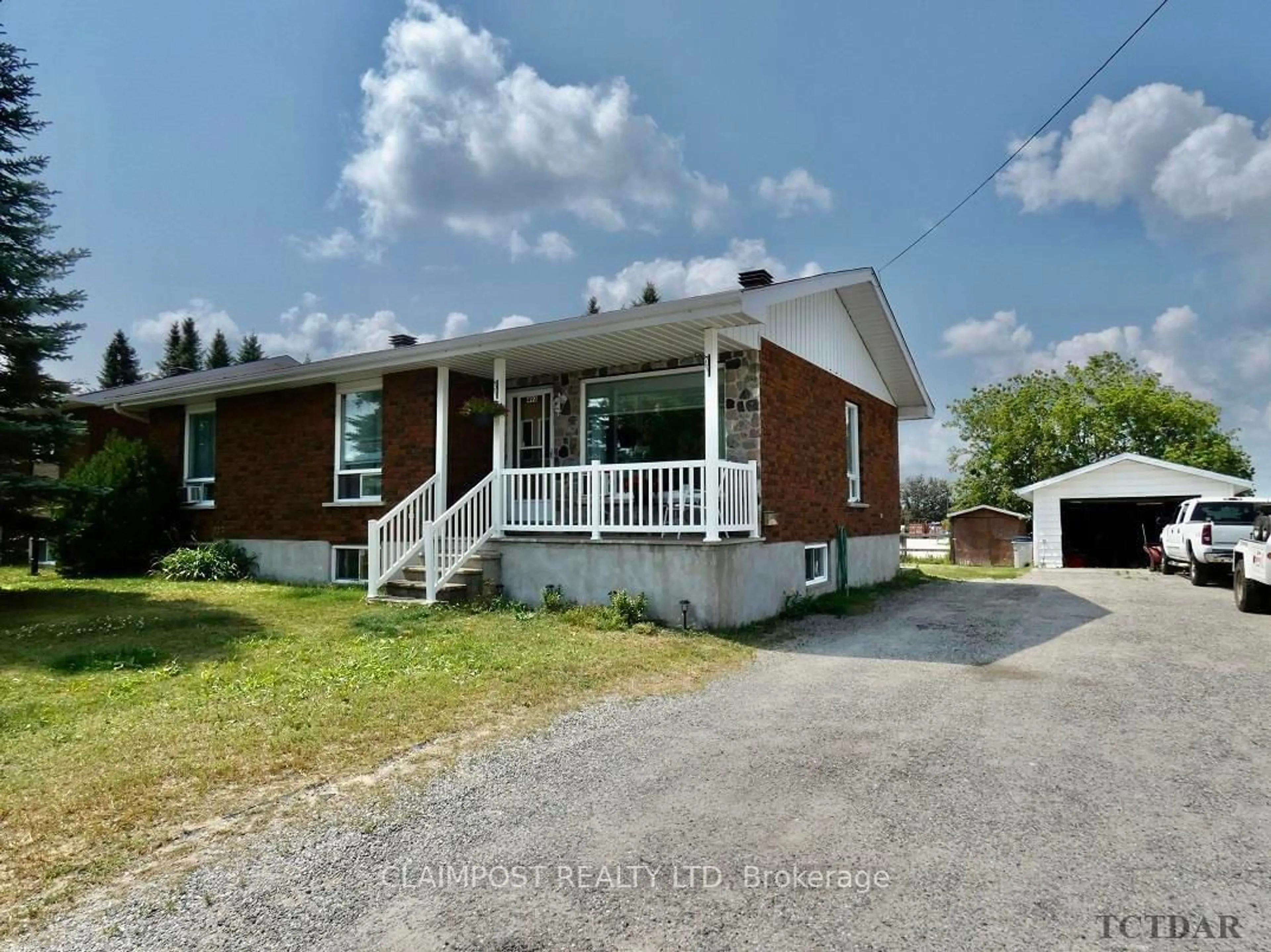 Frontside or backside of a home, cottage for 493 Delmonte Lane, Timmins Ontario P4N 7B5