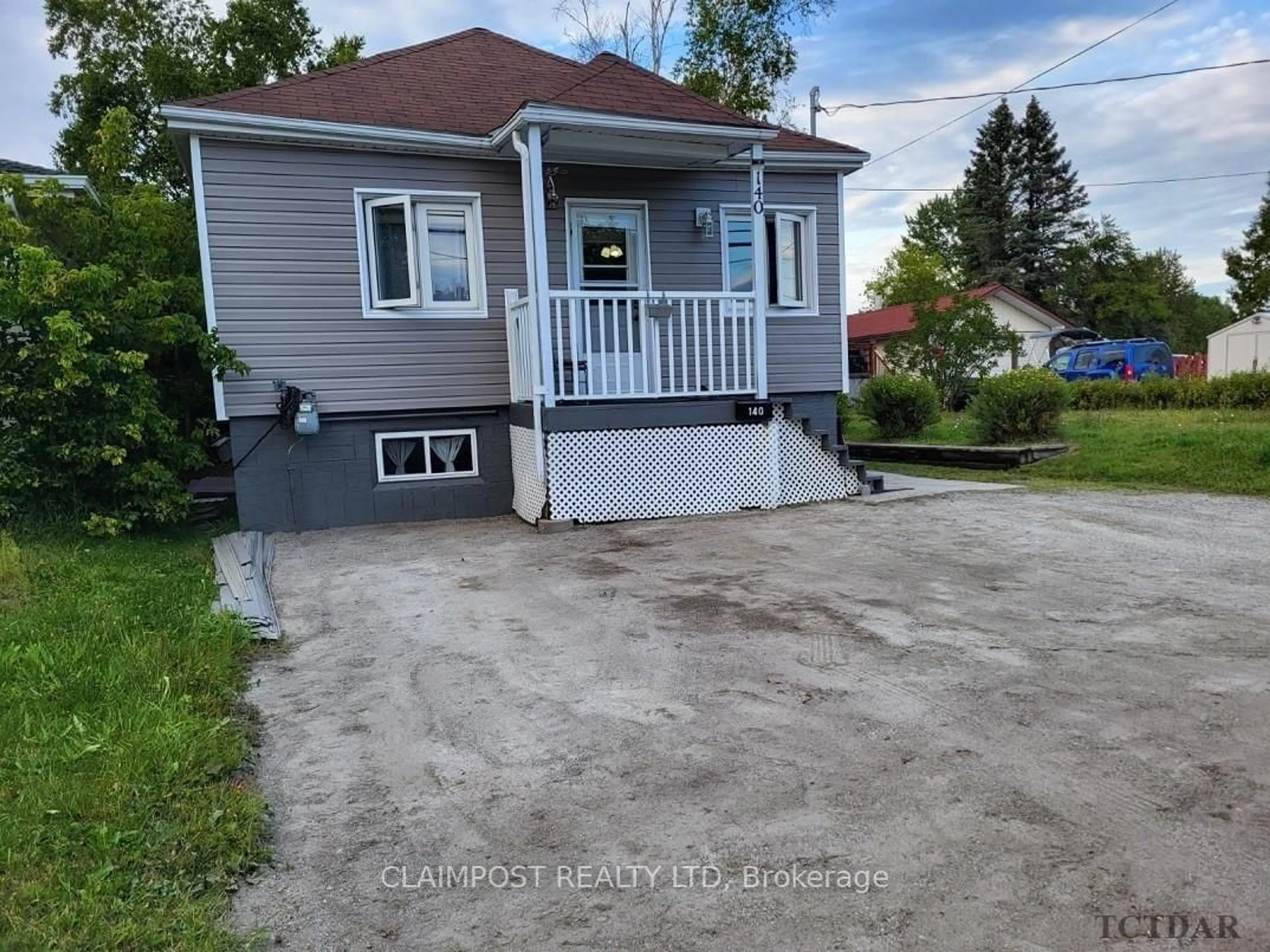 Frontside or backside of a home, cottage for 140 Polaris Rd, Timmins Ontario P4N 4K9