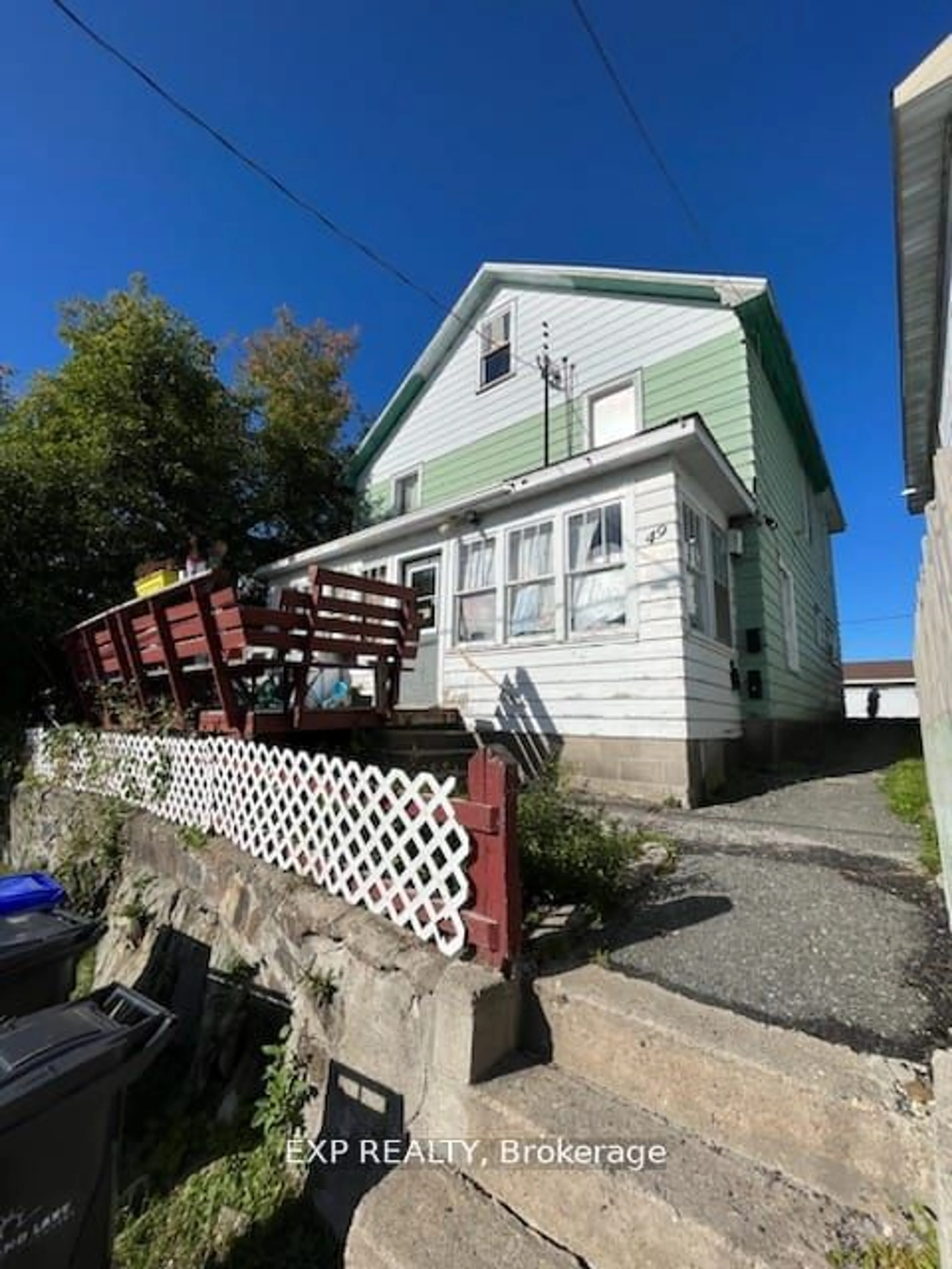 Frontside or backside of a home for 49 Wood St, Kirkland Lake Ontario P2N 3B7