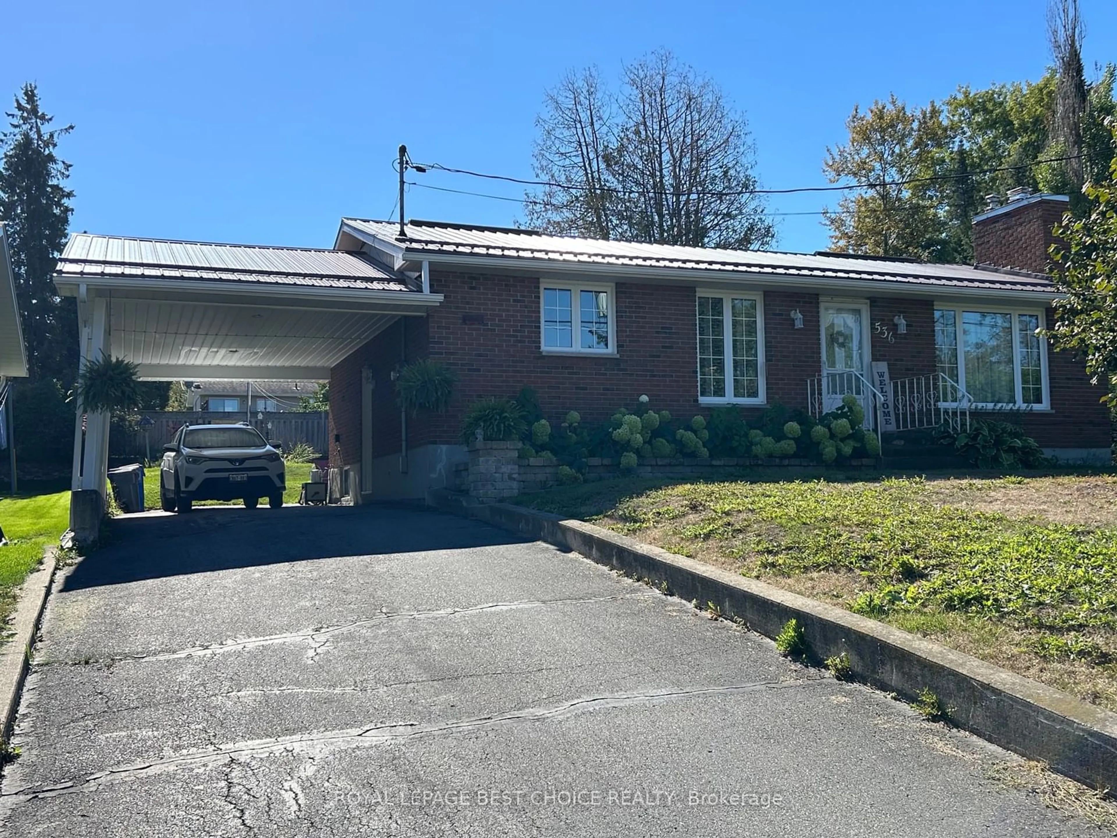 Frontside or backside of a home, the street view for 536 Broadwood Ave, Temiskaming Shores Ontario P0J 1P0