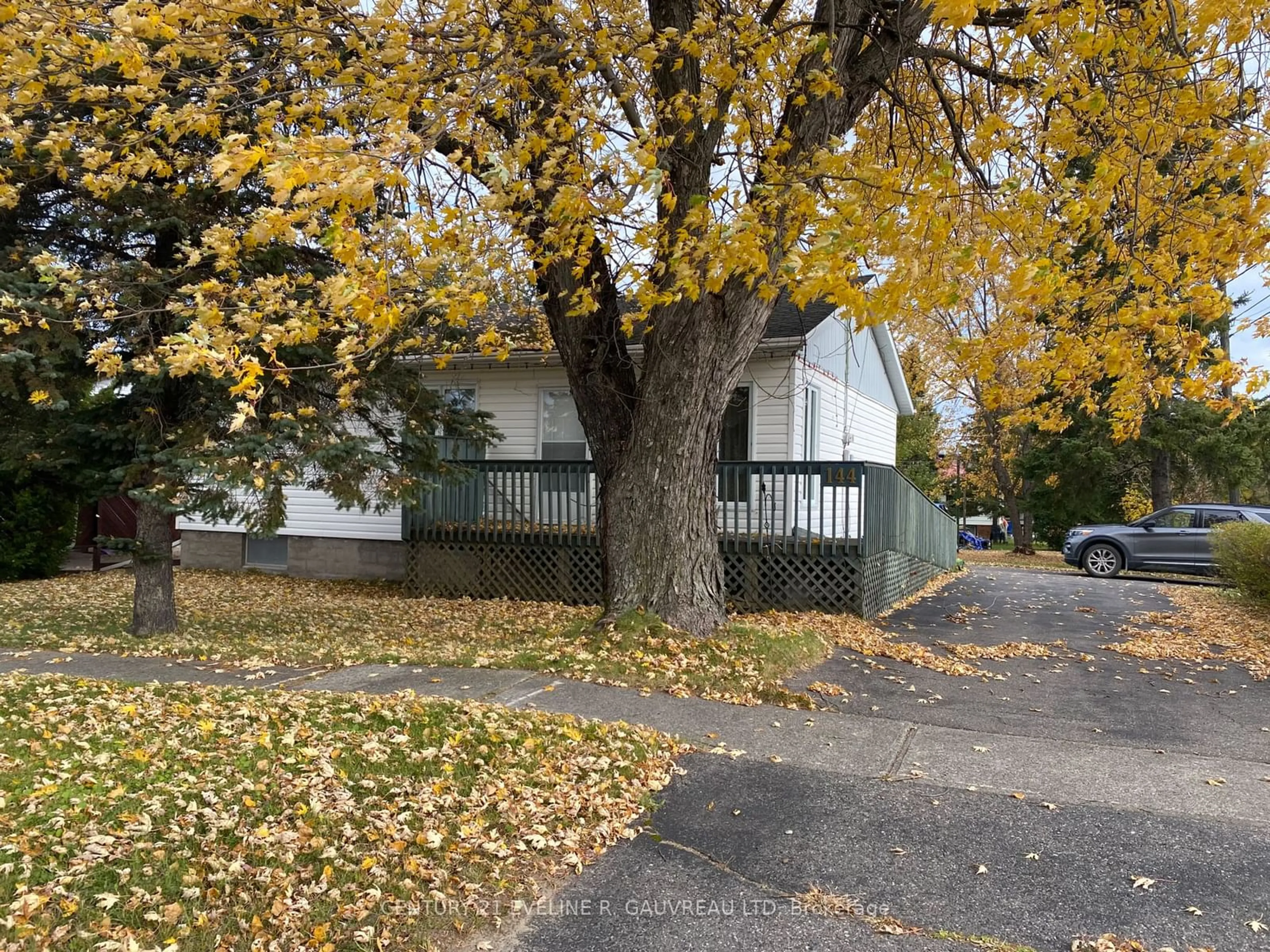 A pic from exterior of the house or condo, the street view for 144 Cross Lake Rd, Temiskaming Shores Ontario P0J 1R0