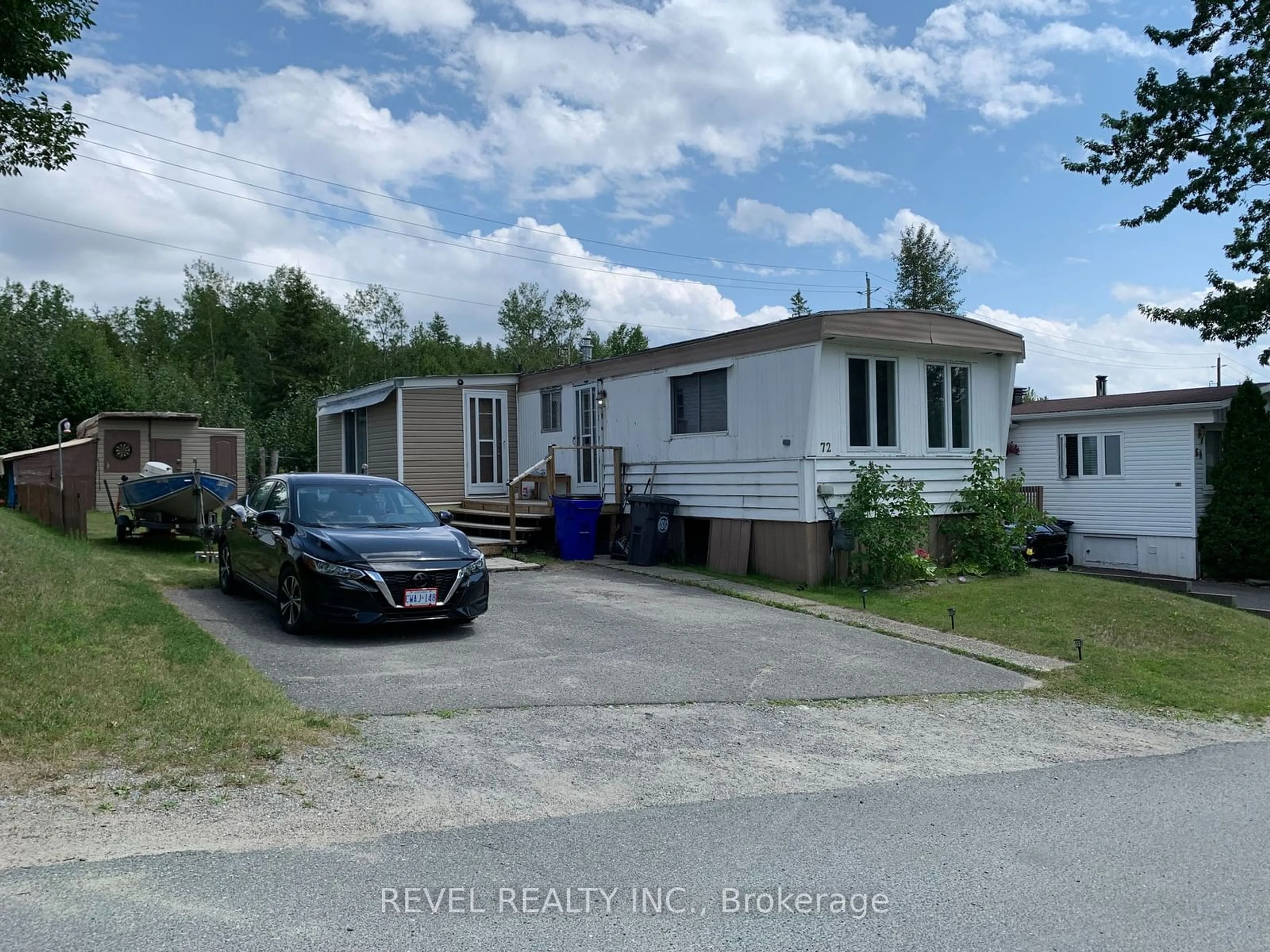 Frontside or backside of a home, cottage for 72 Bogey Dr, Timmins Ontario P4N 8R7