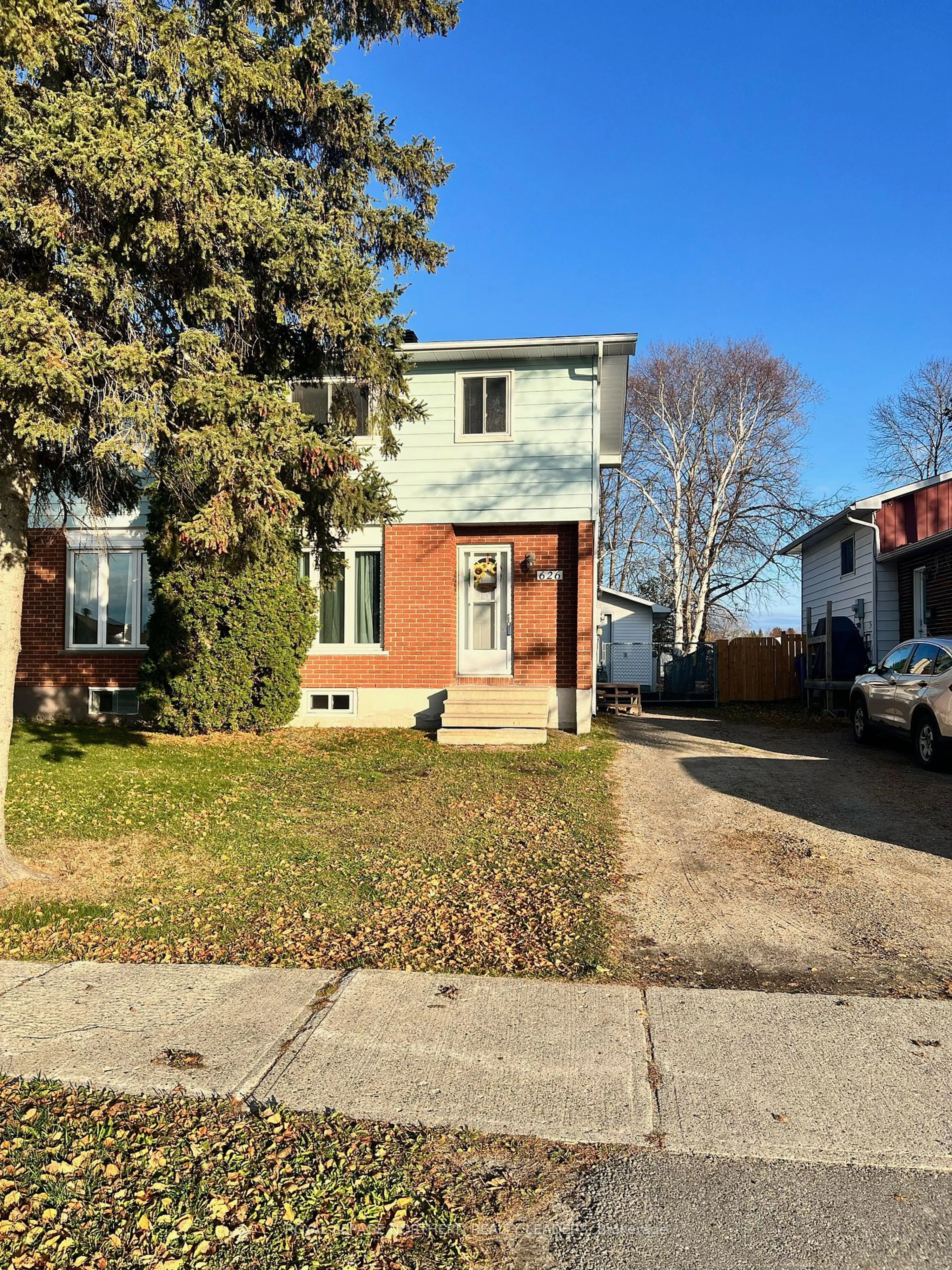 A pic from exterior of the house or condo, the street view for 626 Mountjoy St, Timmins Ontario P4N 7Z3