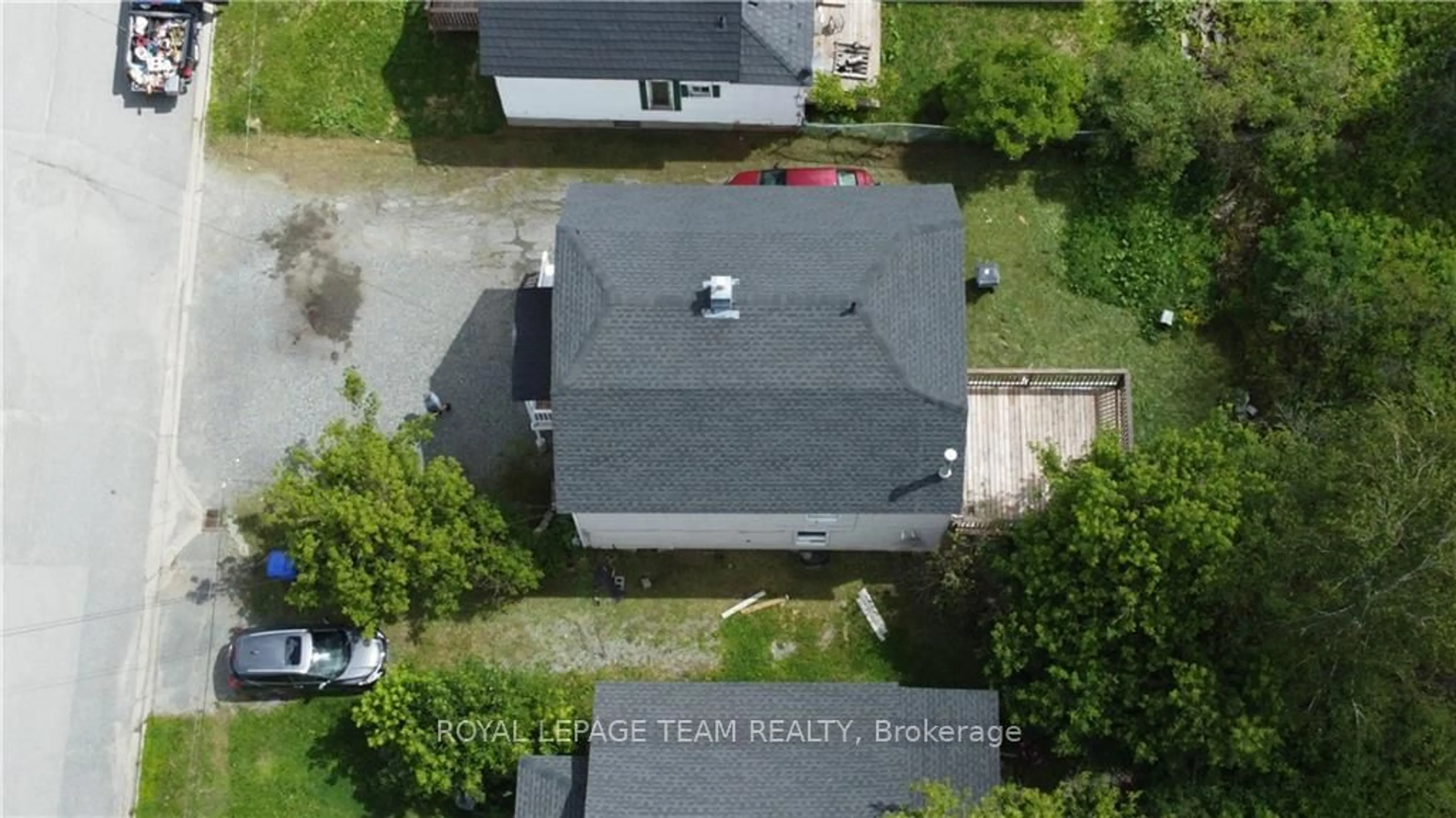 Frontside or backside of a home, the street view for 5 BALSAM Ave, Kirkland Lake Ontario P2N 1W7